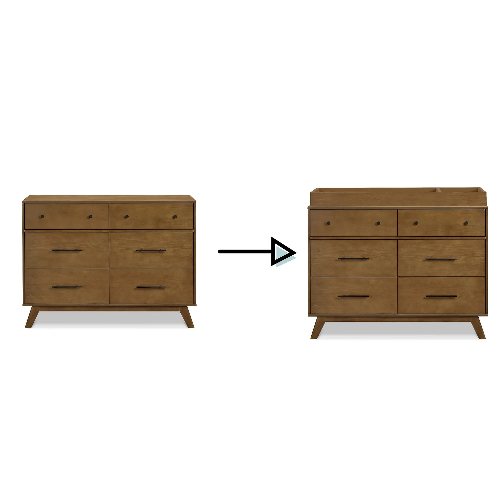 Commode 6 Tiroirs Otto - Noyer - Image 5