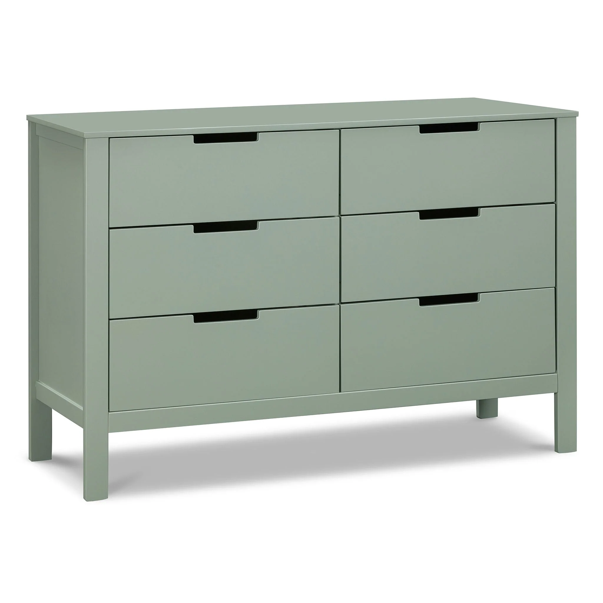 Commode 6 Tiroirs Colby - Sauge - Image 3