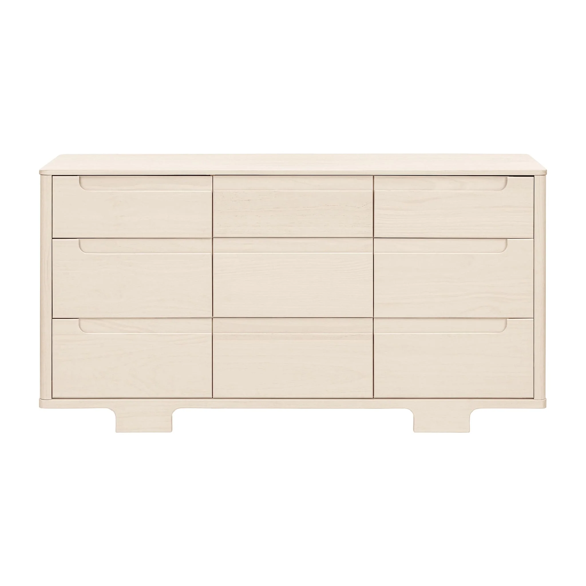 Commode 9 Tiroirs Yuzu - Naturel Lavé