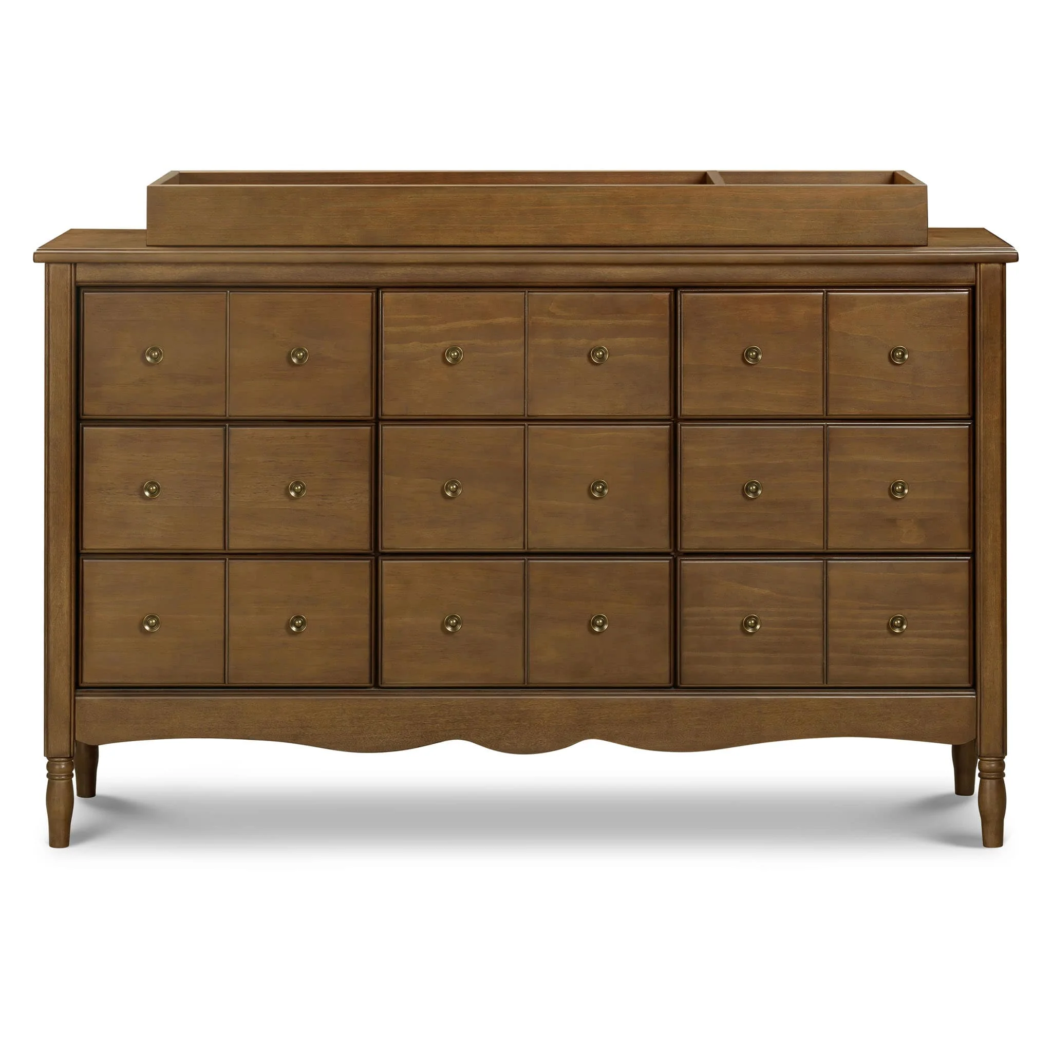 Bureau 9 Tiroirs Liberty - Noyer - Image 3
