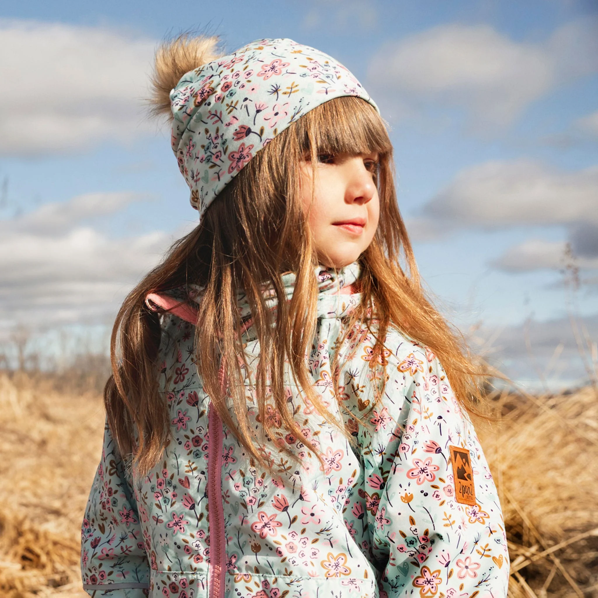 Cache-cou Petites Fleurs 2-14ans - Image 2