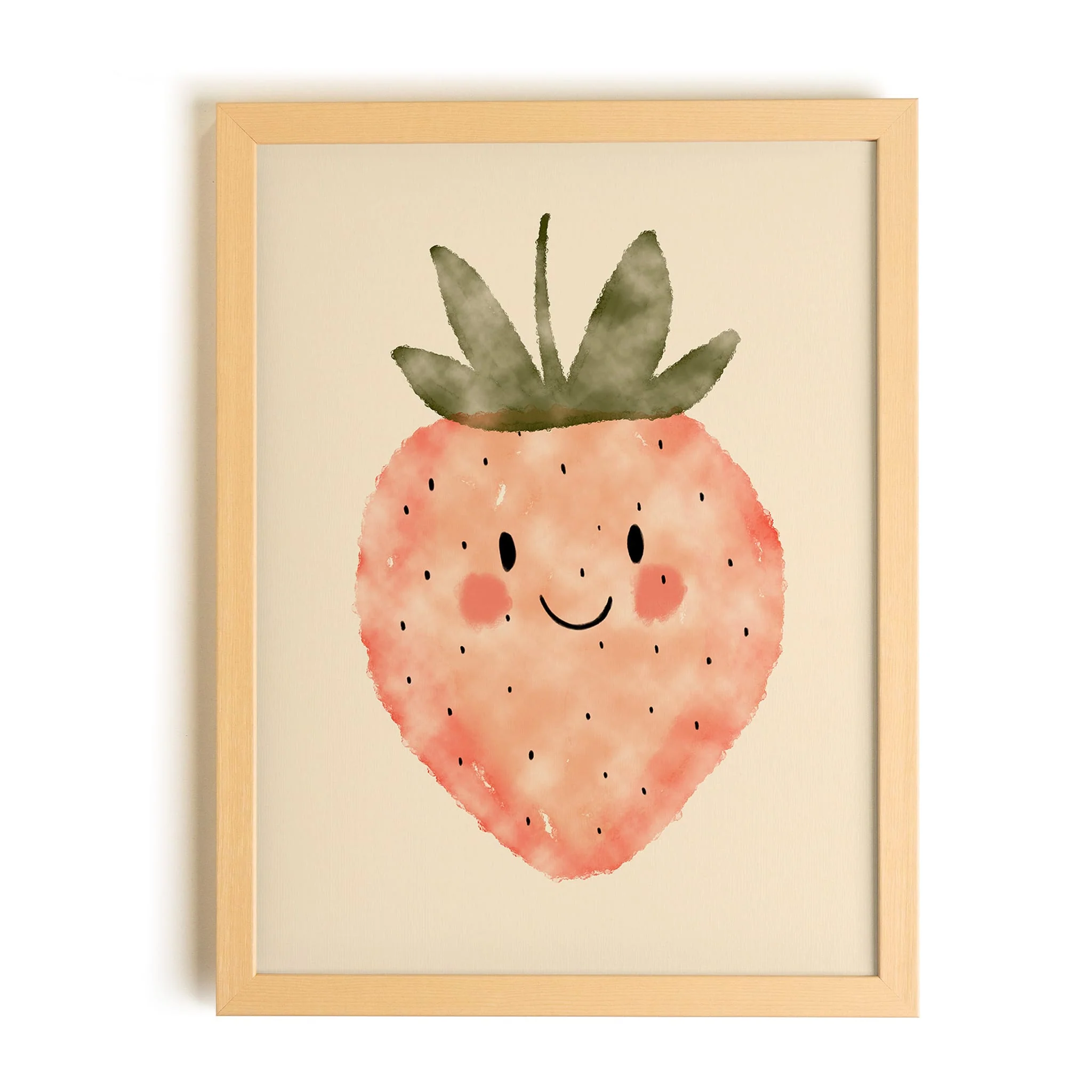 Cadre Fraise Naturel