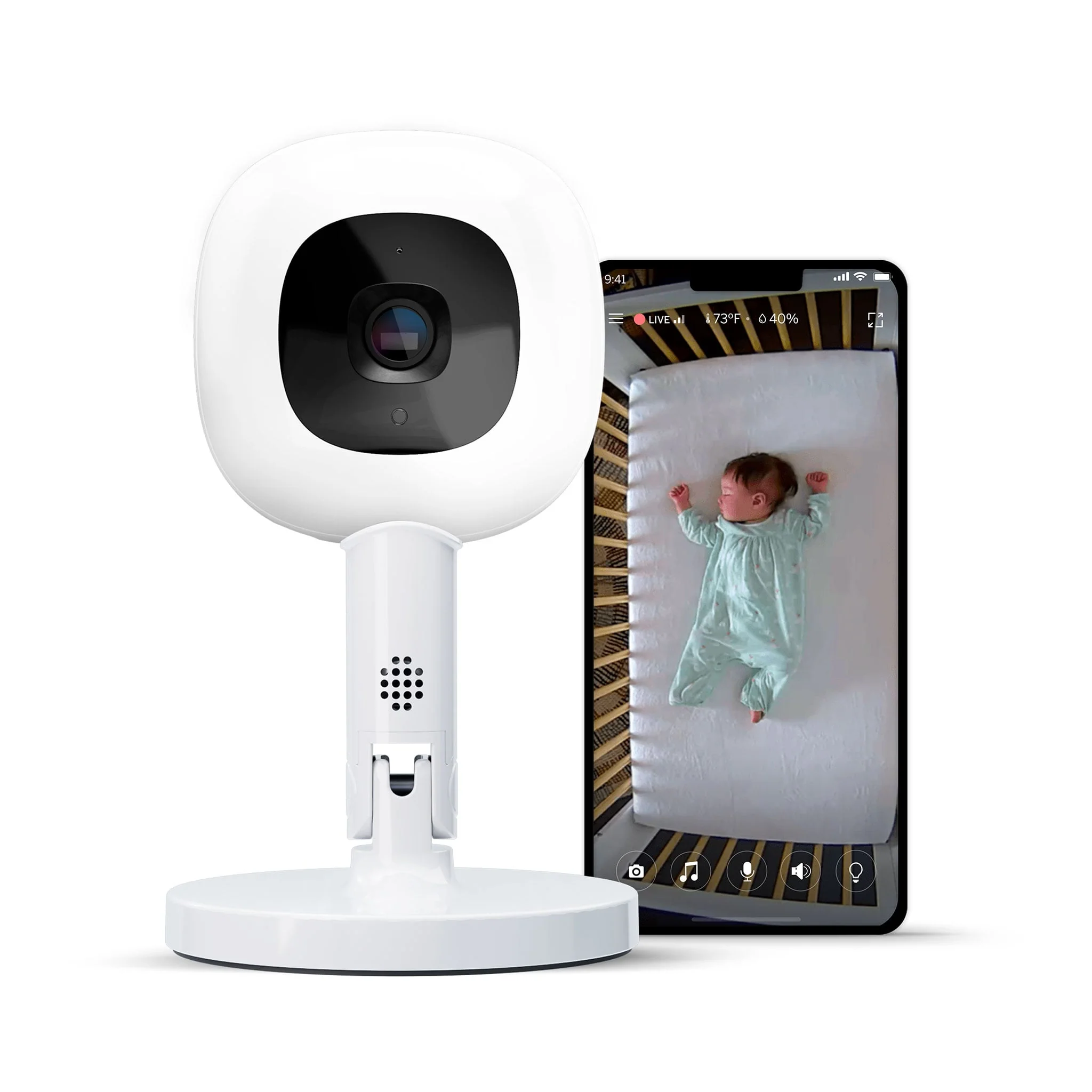 Caméra Pro Nanit Support Flex - Blanc - Image 9