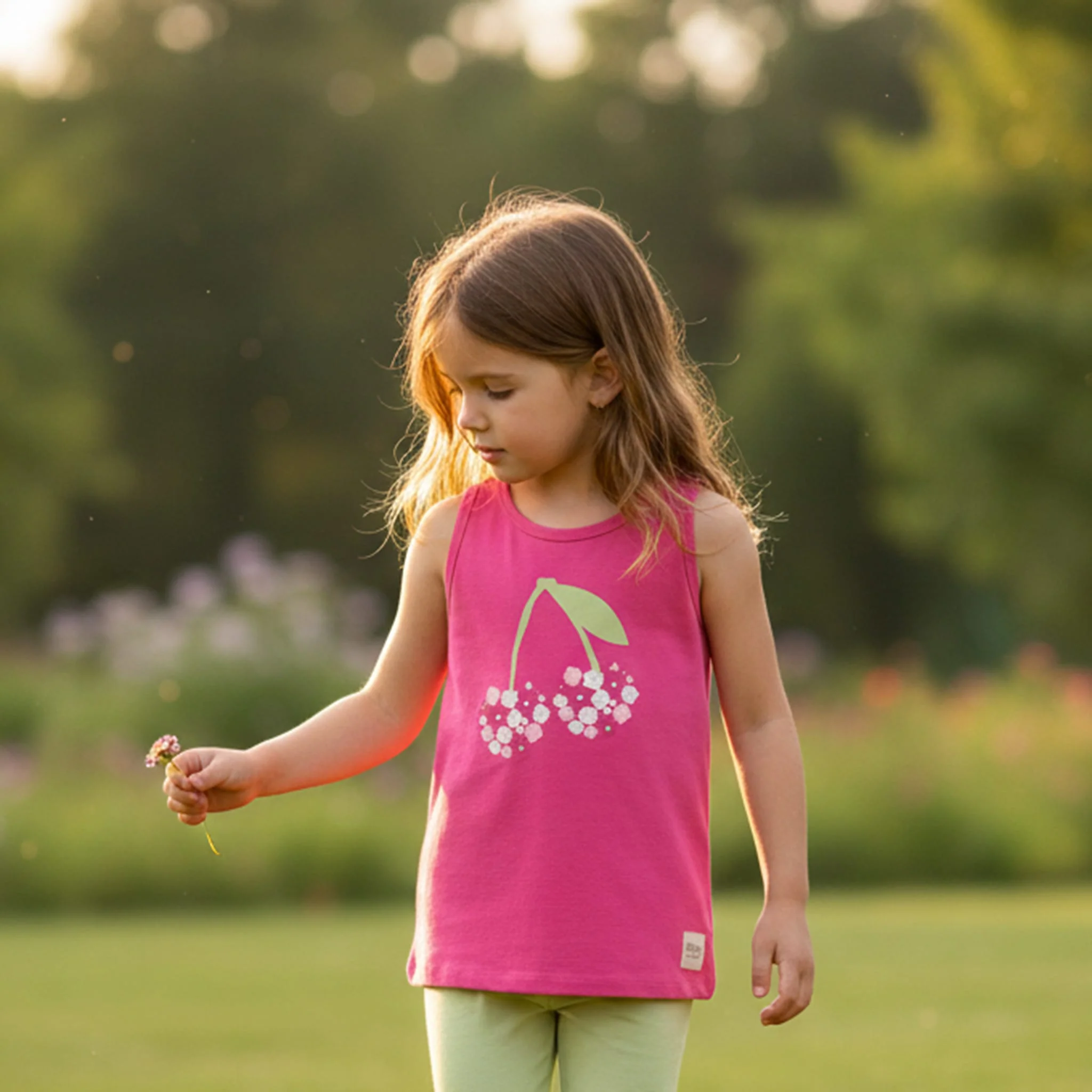 Camisole Cerise 2-8ans - Image 2