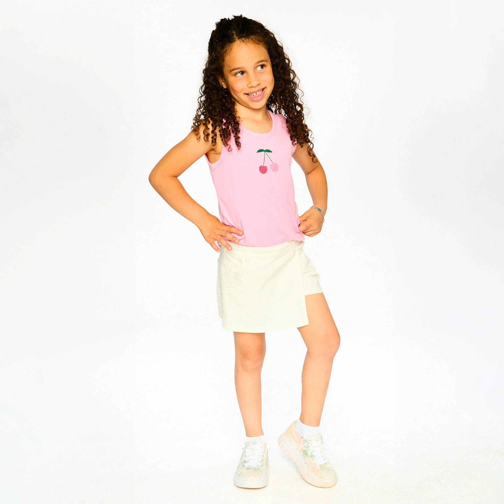 Camisole Cerise 7-10ans - Image 2