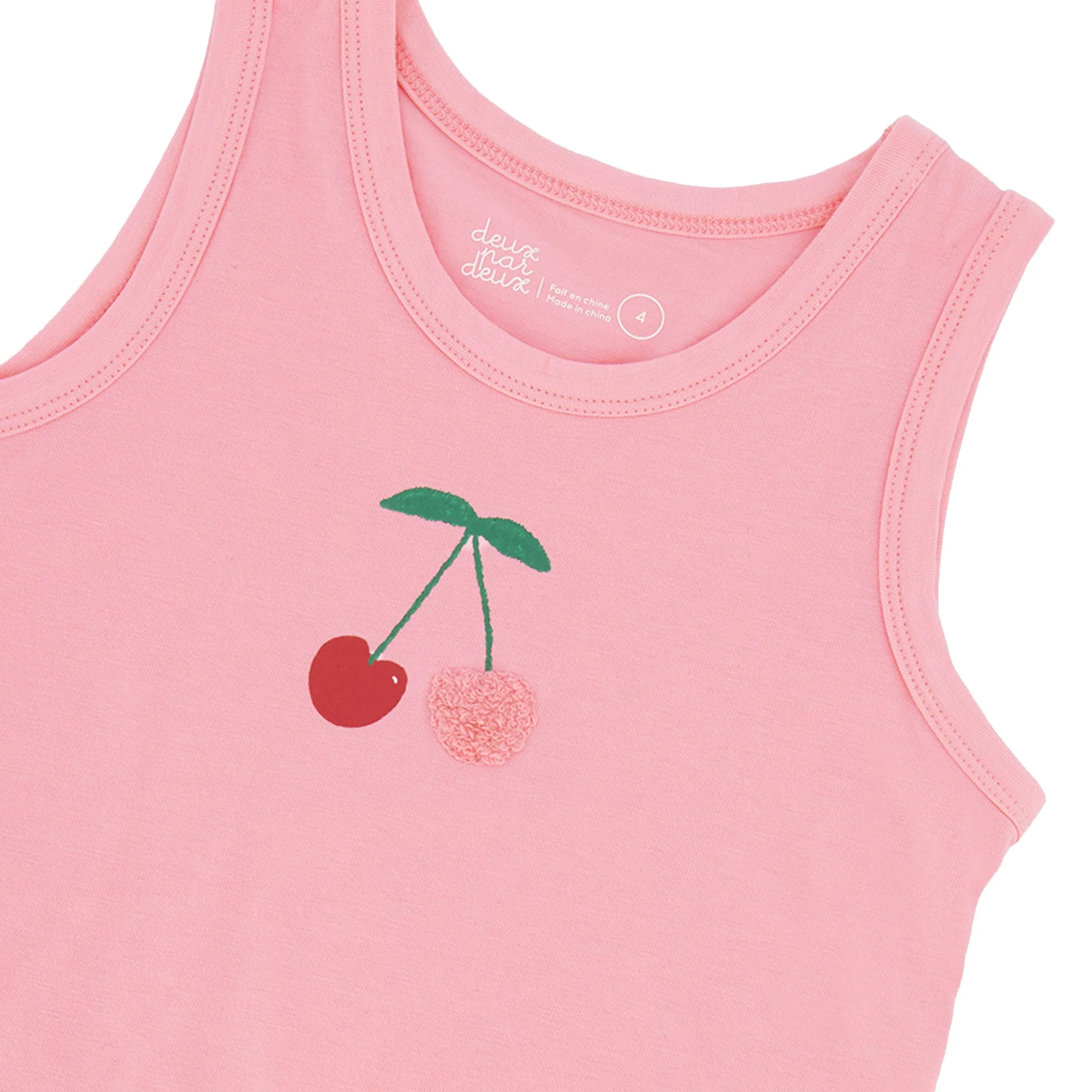 Camisole Cerise 7-10ans - Image 5