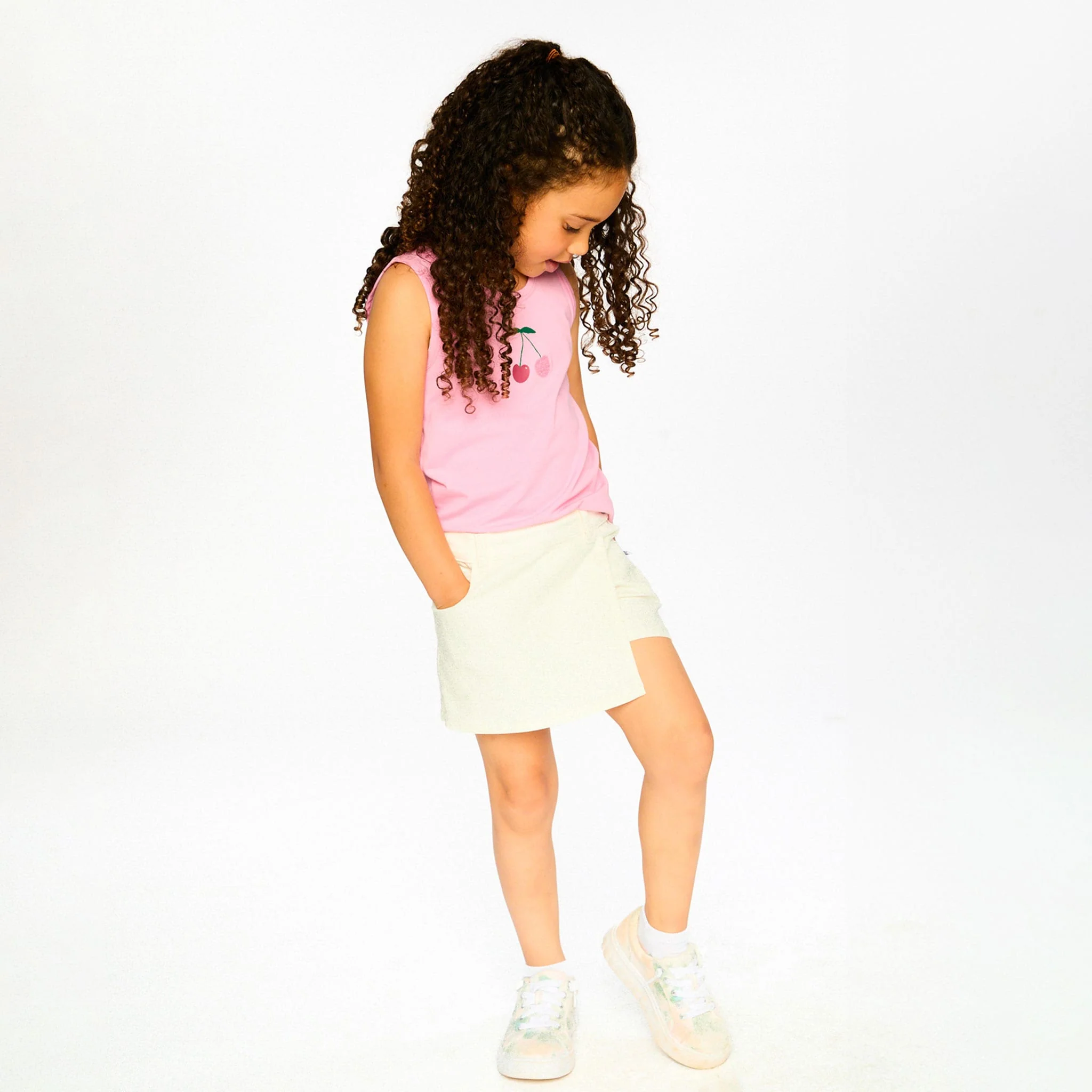 Camisole Cerise 7-10ans - Image 6