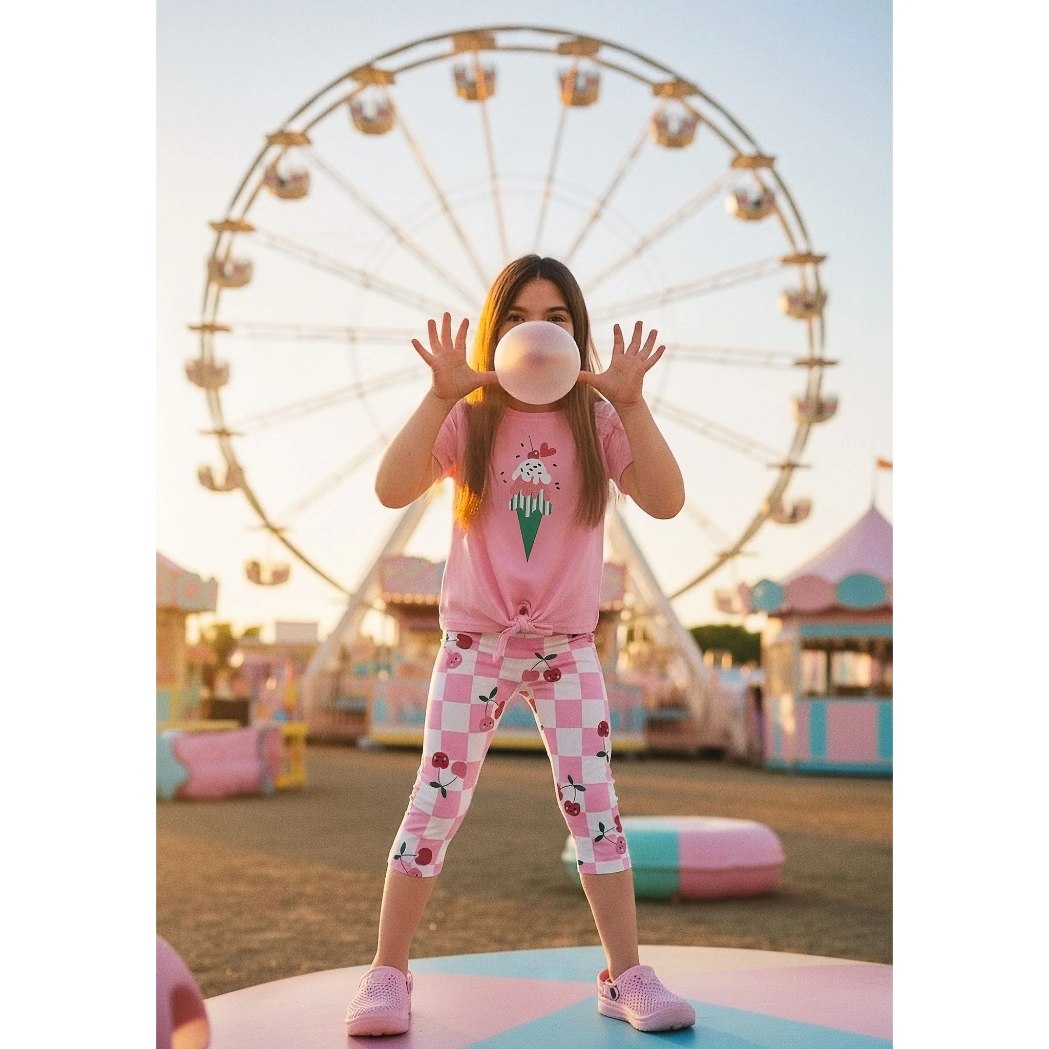 Camisole Cerise 7-10ans - Image 7