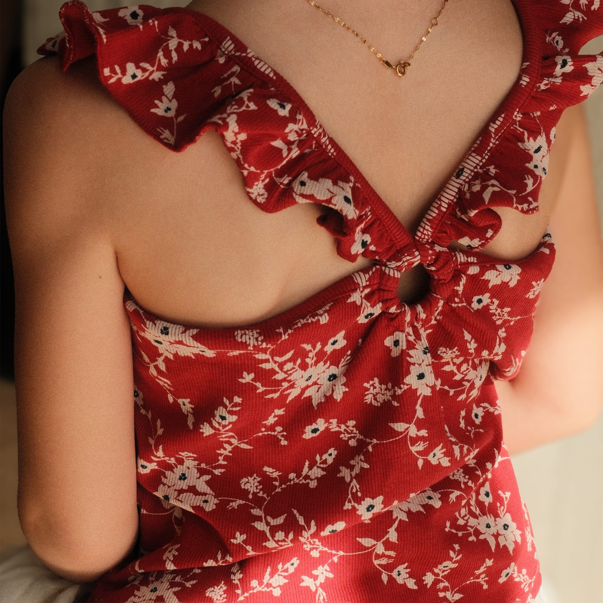 Camisole Fleurs Cerises 7-14ans - Image 5