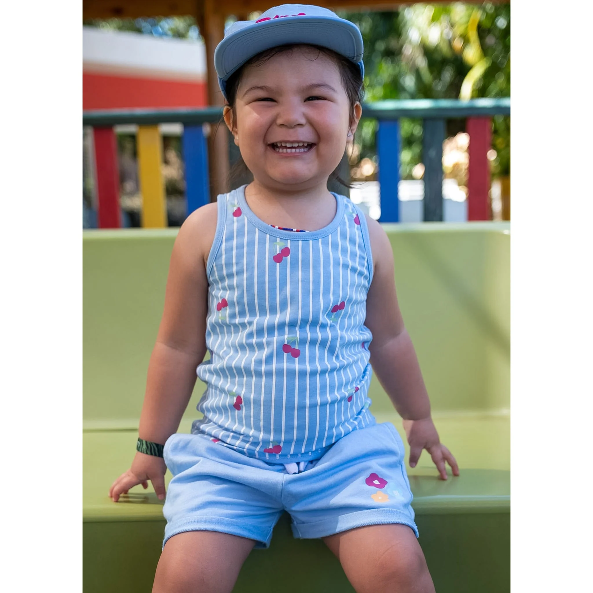 Camisole Rayée Cerise 2-8ans - Image 9