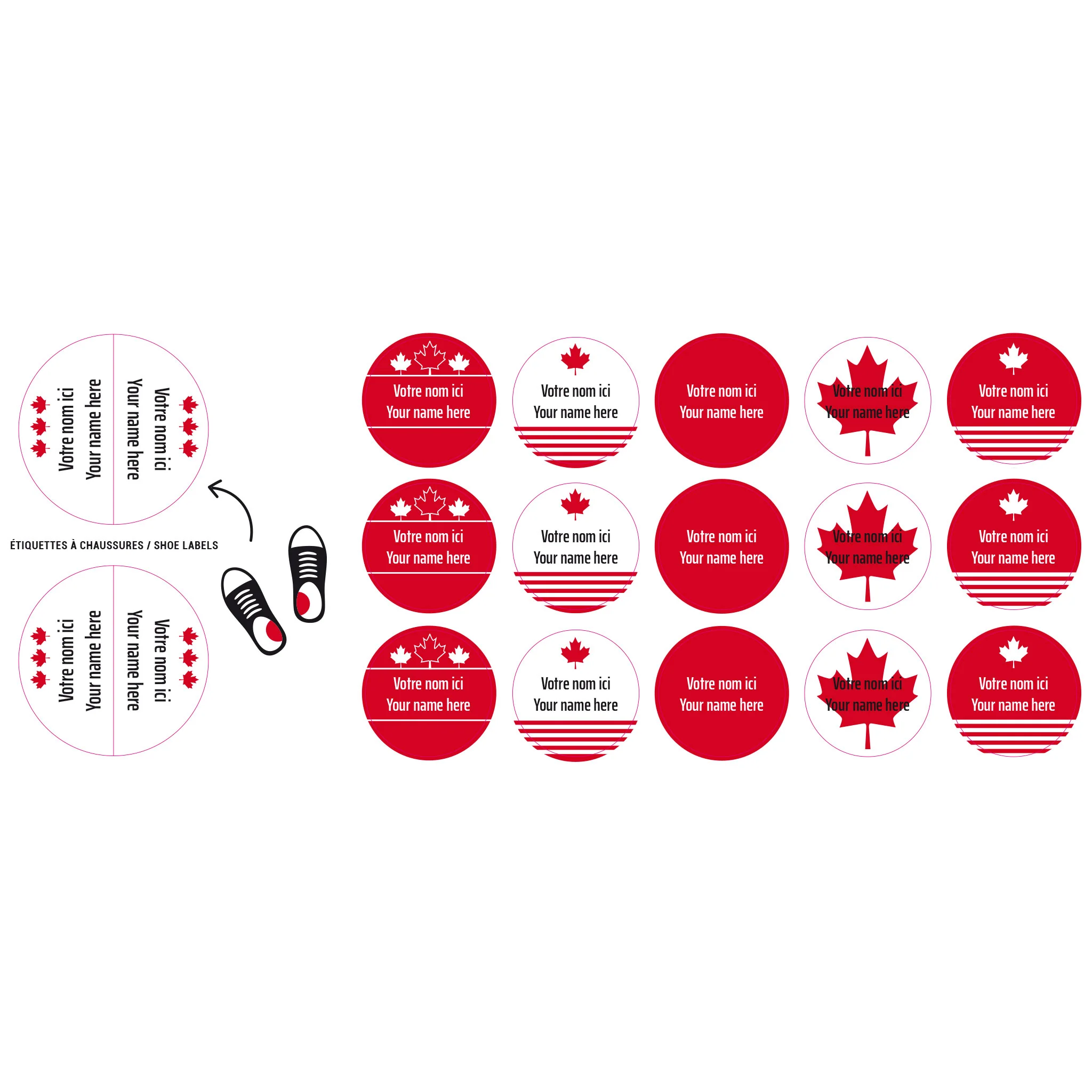 Étiquettes Personnalisées Mini - Canada Édition Spéciale - Image 3
