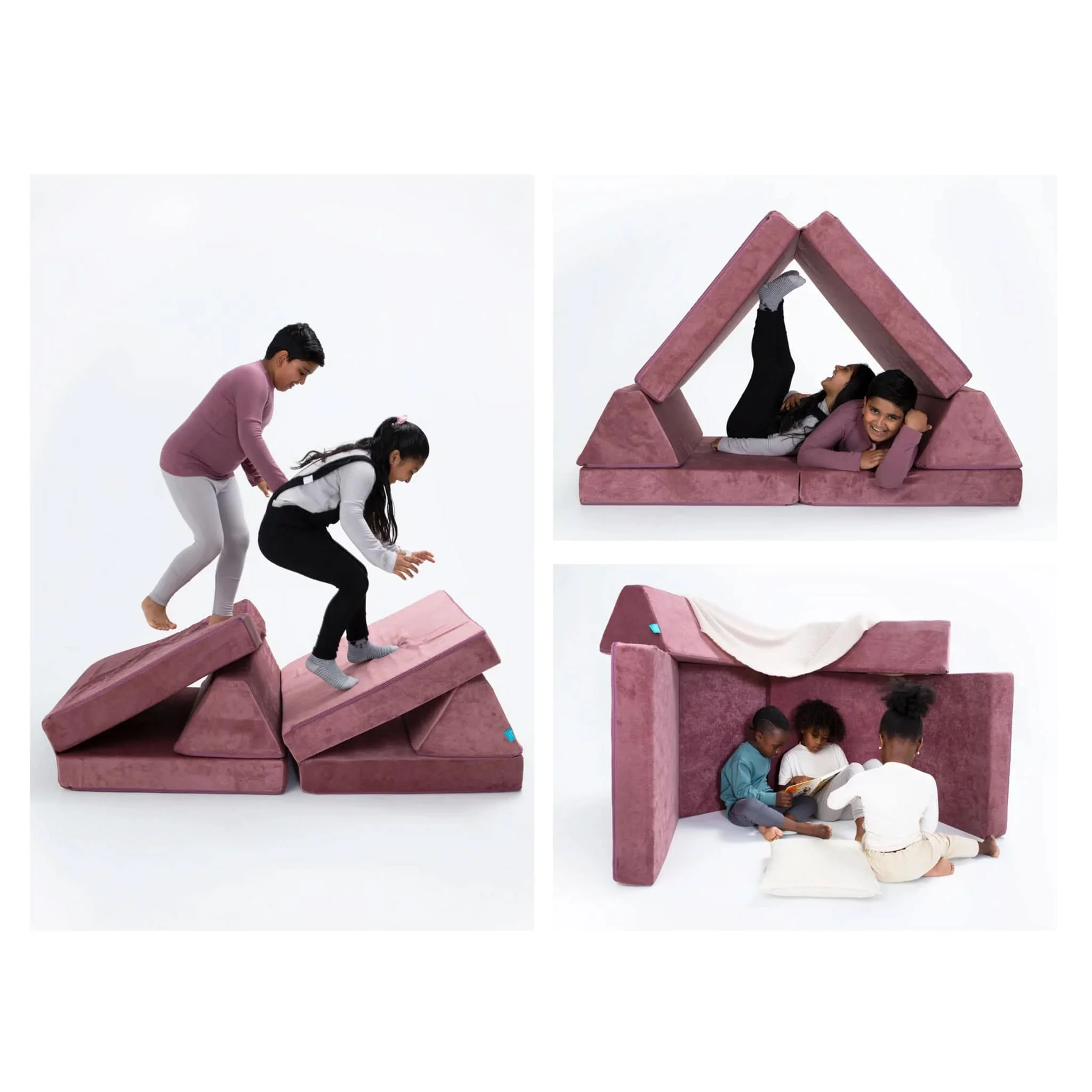 Canapé Modulaire Complet - Rose Blush - Image 5