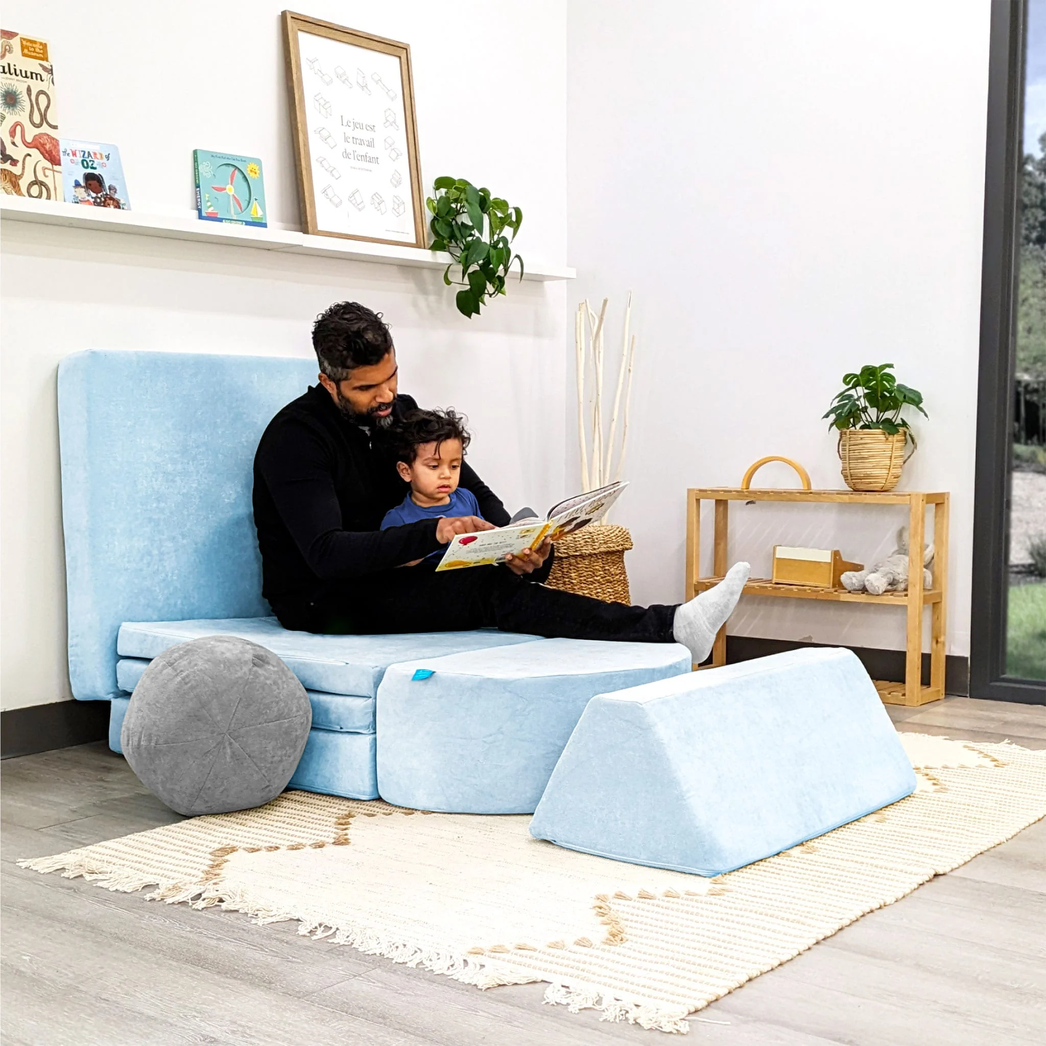 Canapé Modulaire Demi - Polar Plush - Image 4