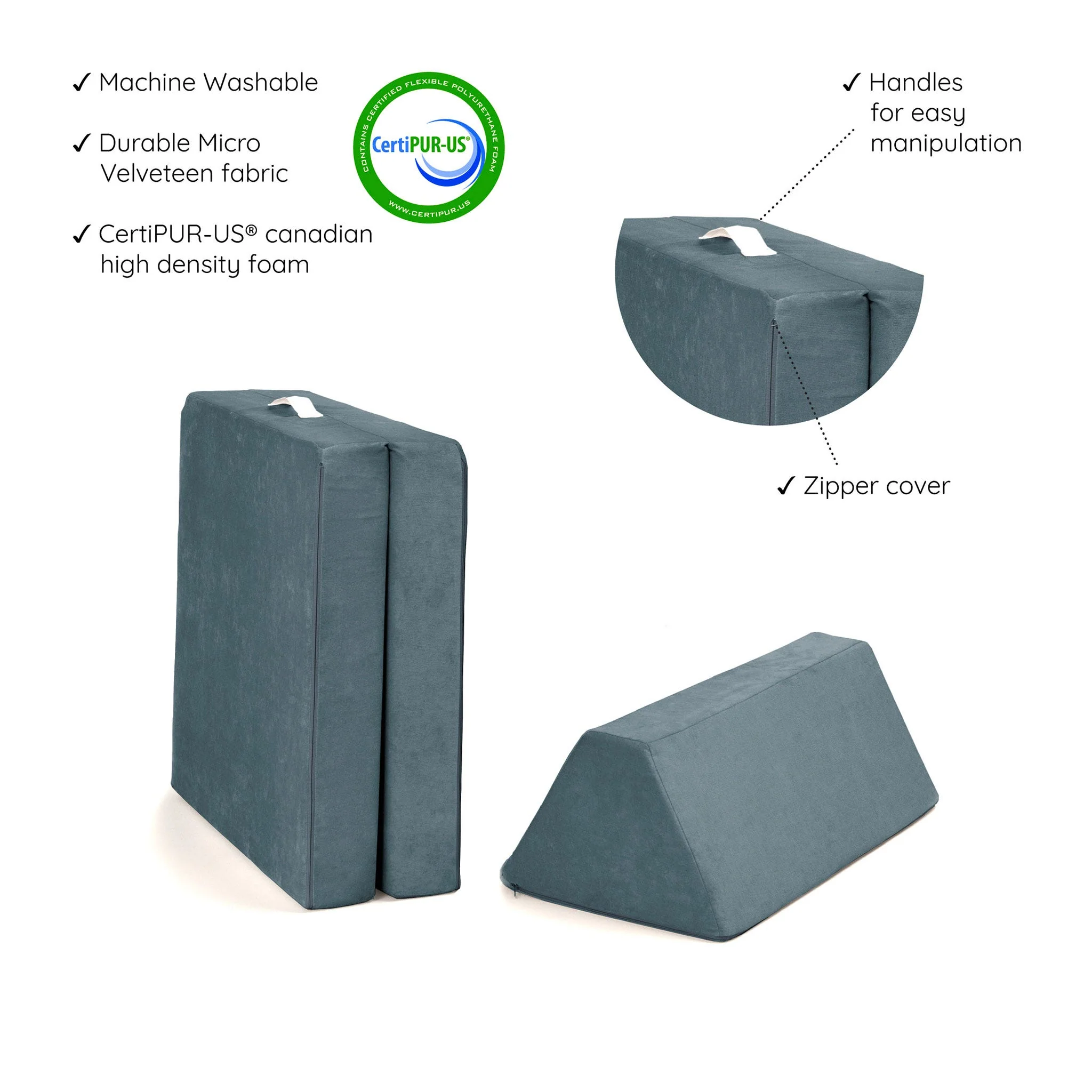 Canapé Modulaire Demi - River Stone - Image 3