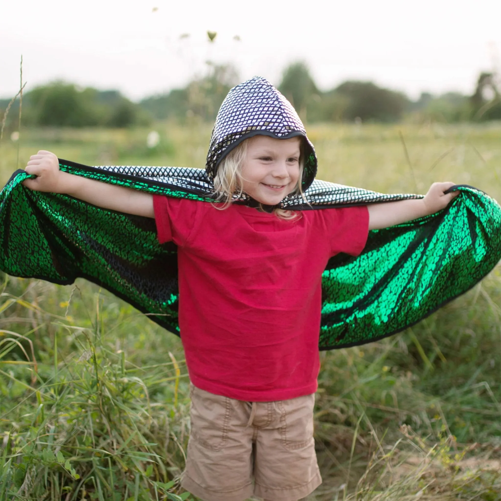 Cape Réversible Dragon/Chevalier - 5-6ans - Image 3
