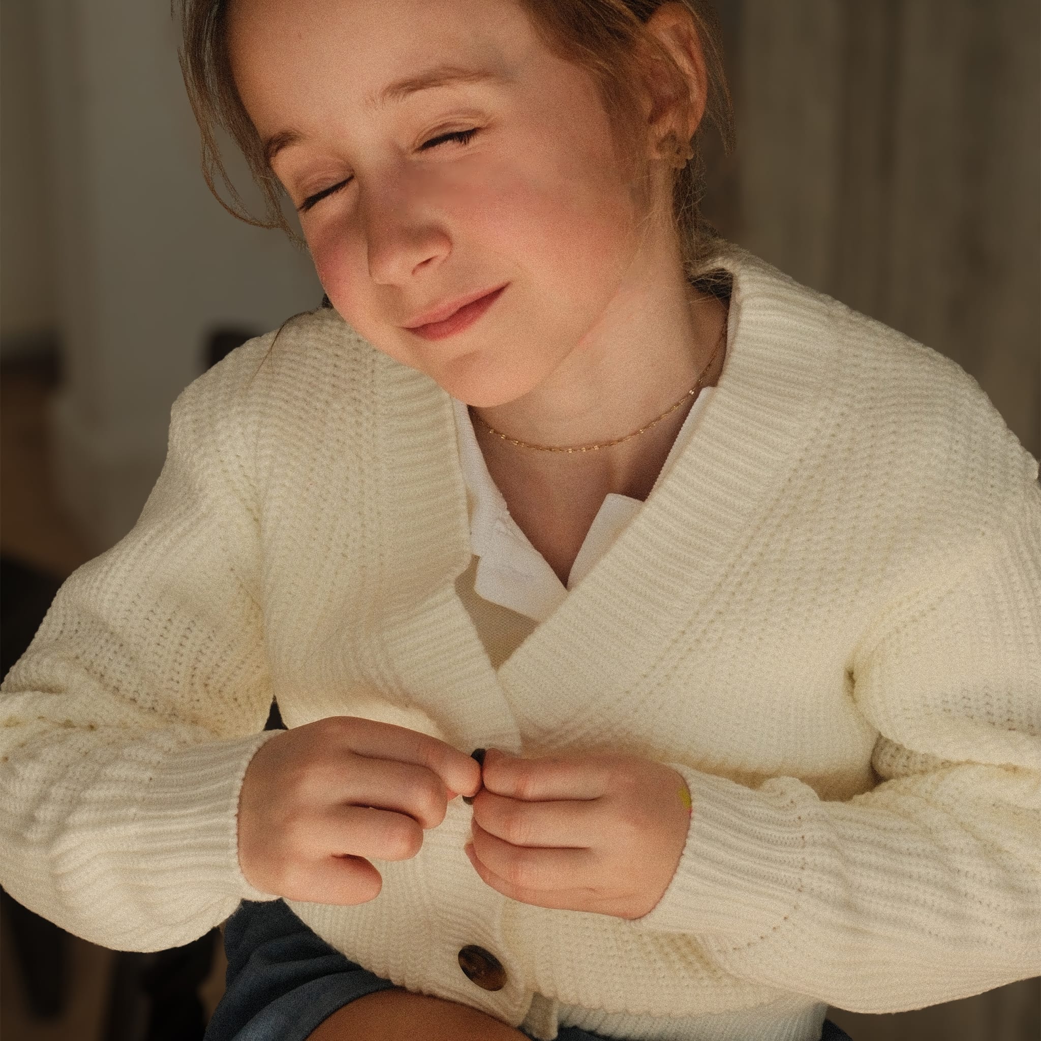 Cardigan Tricot Cerises 7-14ans - Image 10