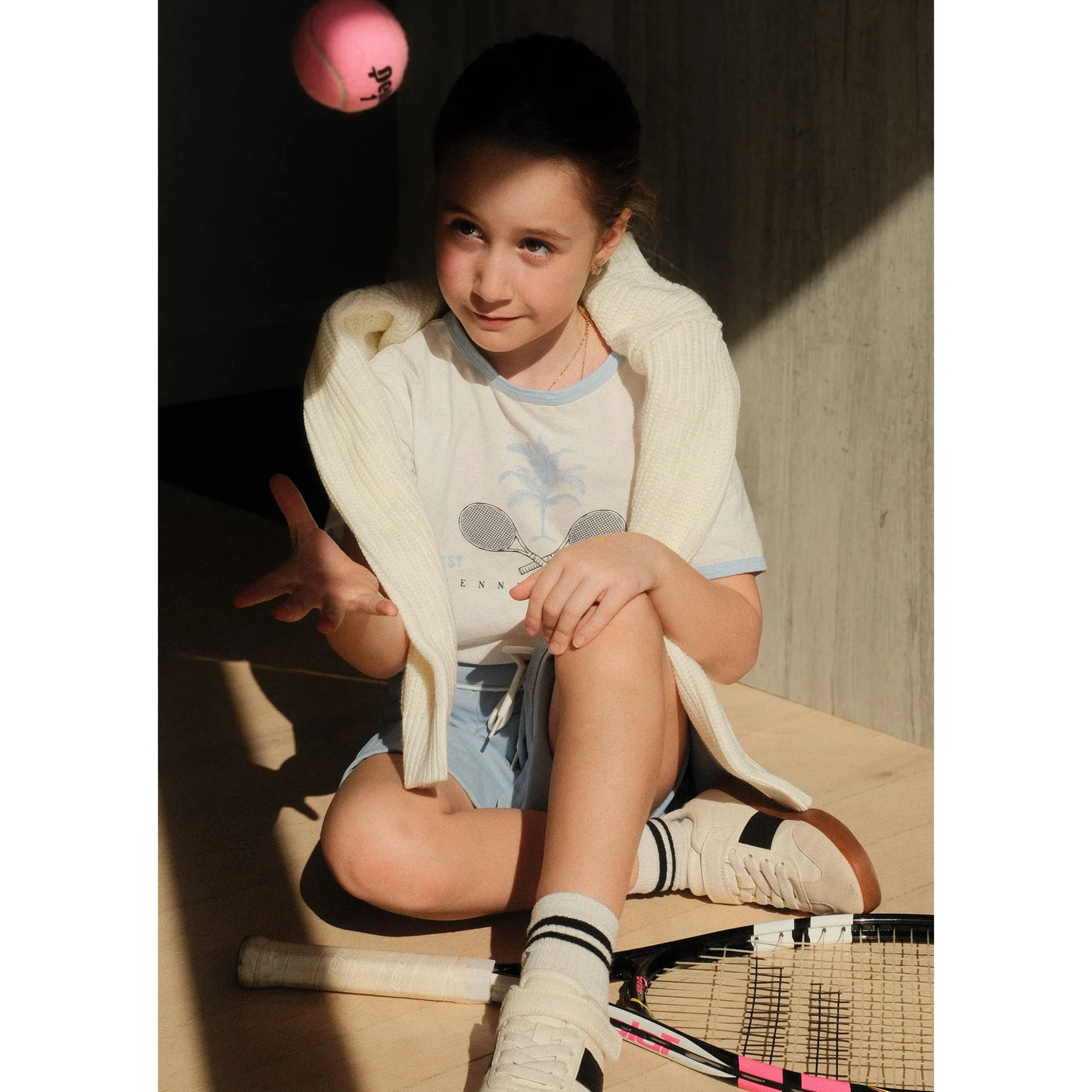 Cardigan Tricot Cerises 7-14ans - Image 8