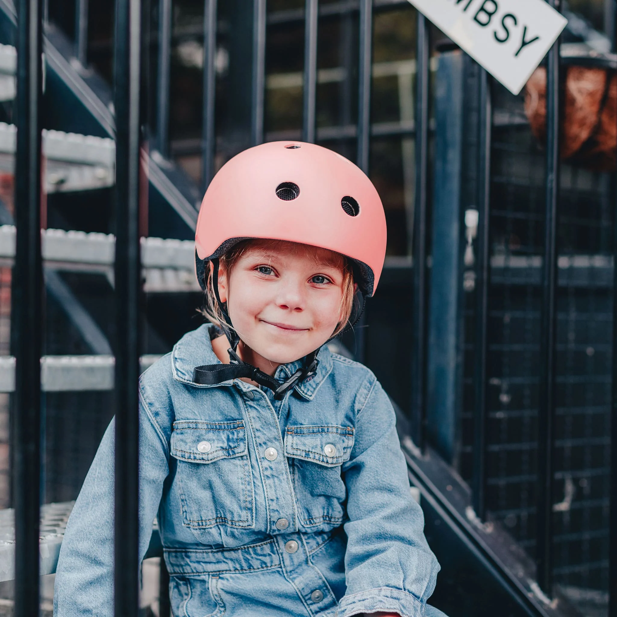 Casque 51-55cm - Rose - Image 2