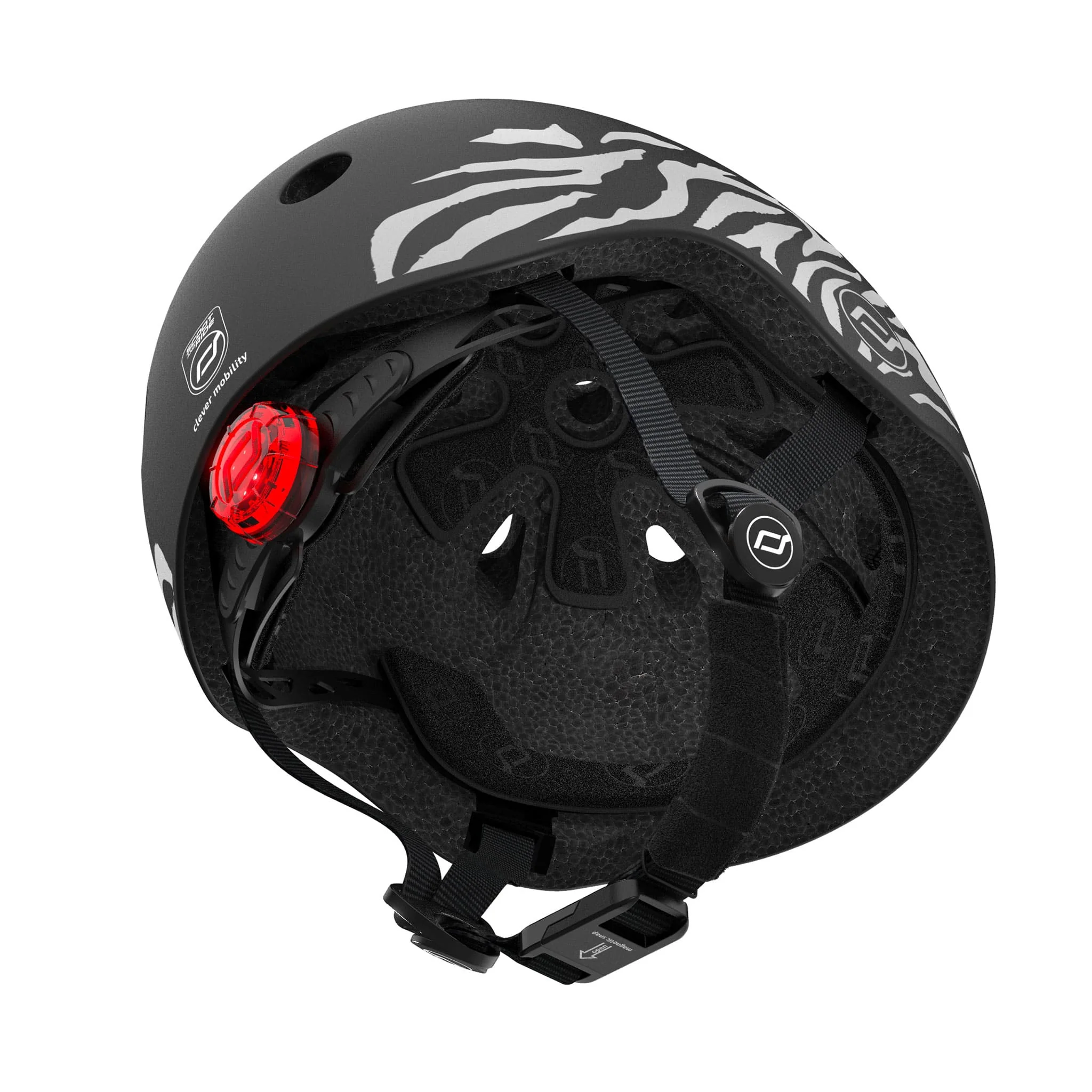 Casque 45-51cm - Zèbre - Image 4