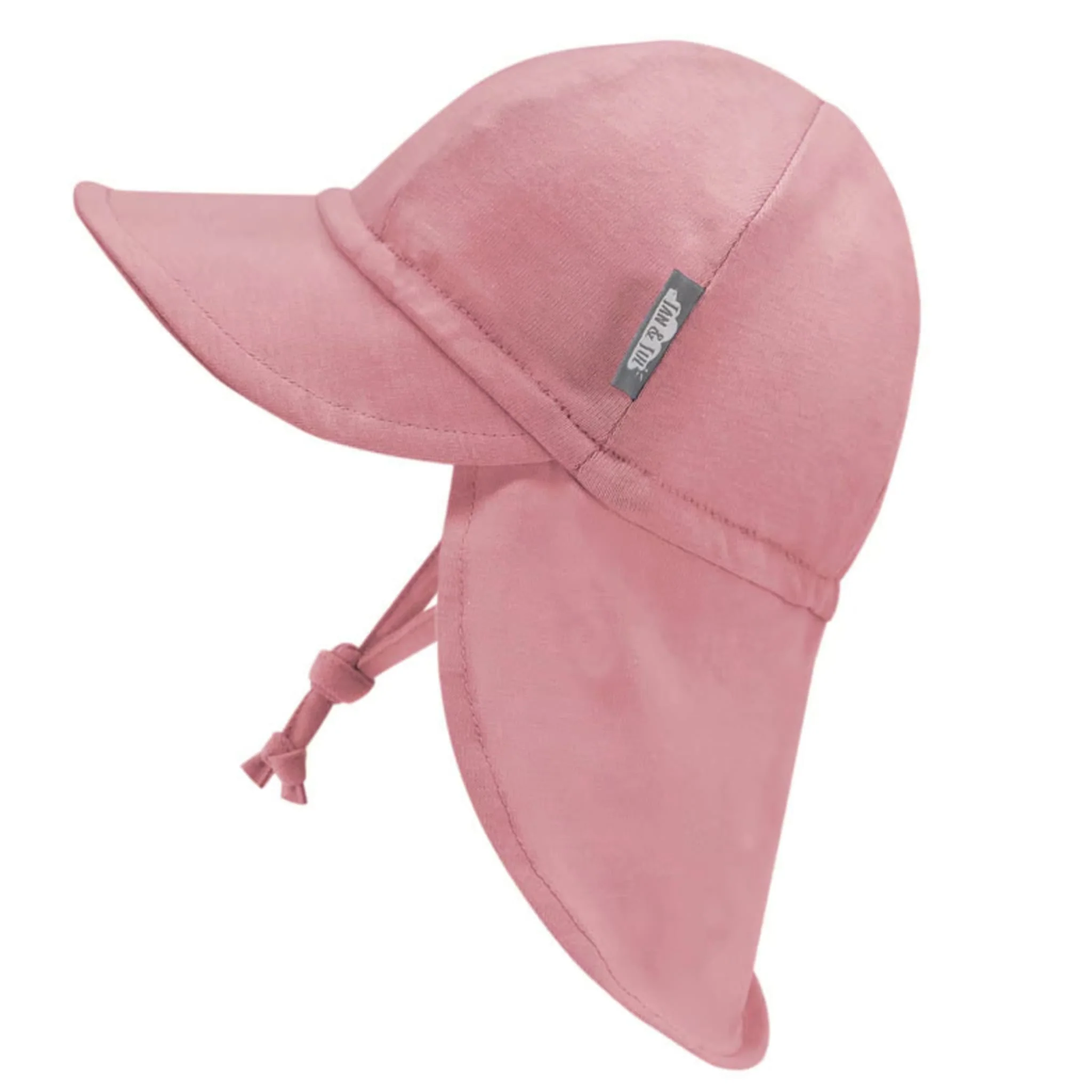 Casquette Coton UV 0-24mois - Rose - Image 4