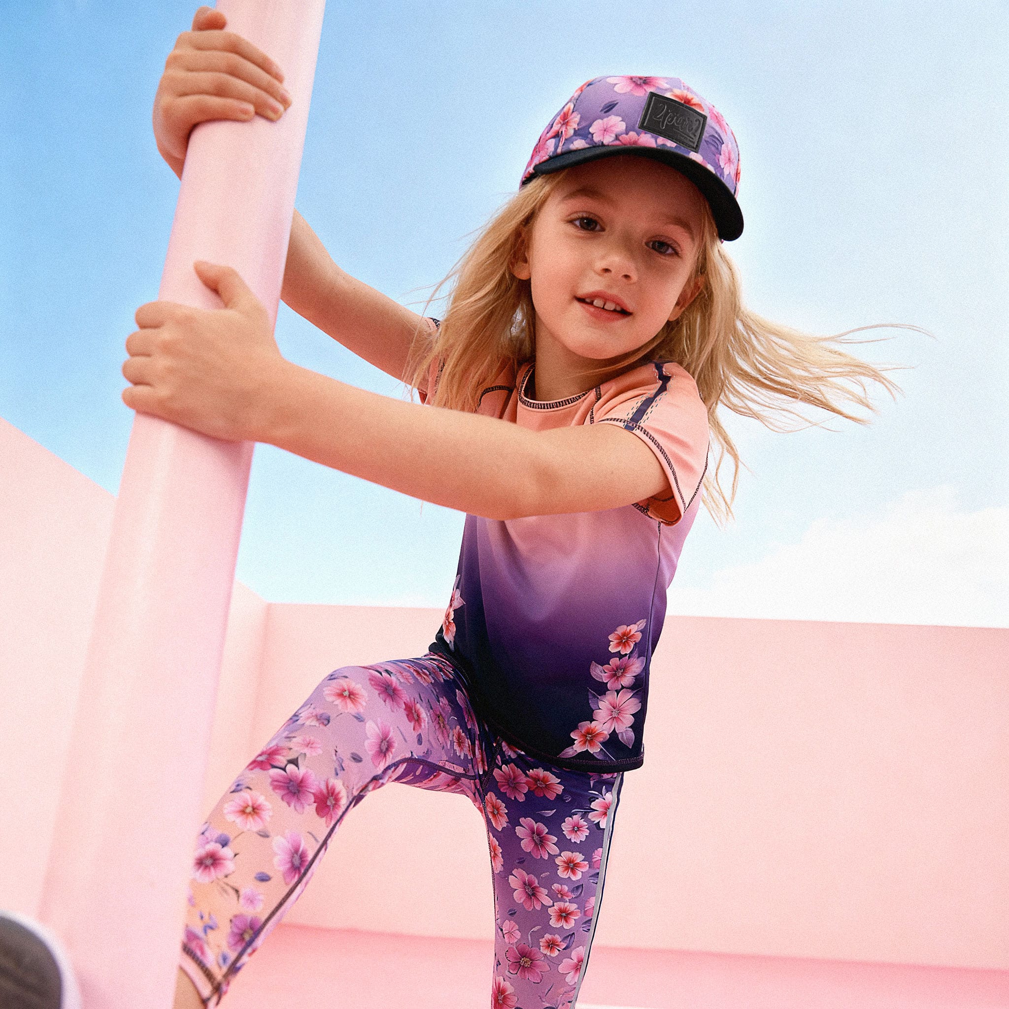 Casquette Fleurs 3-14ans - Image 5