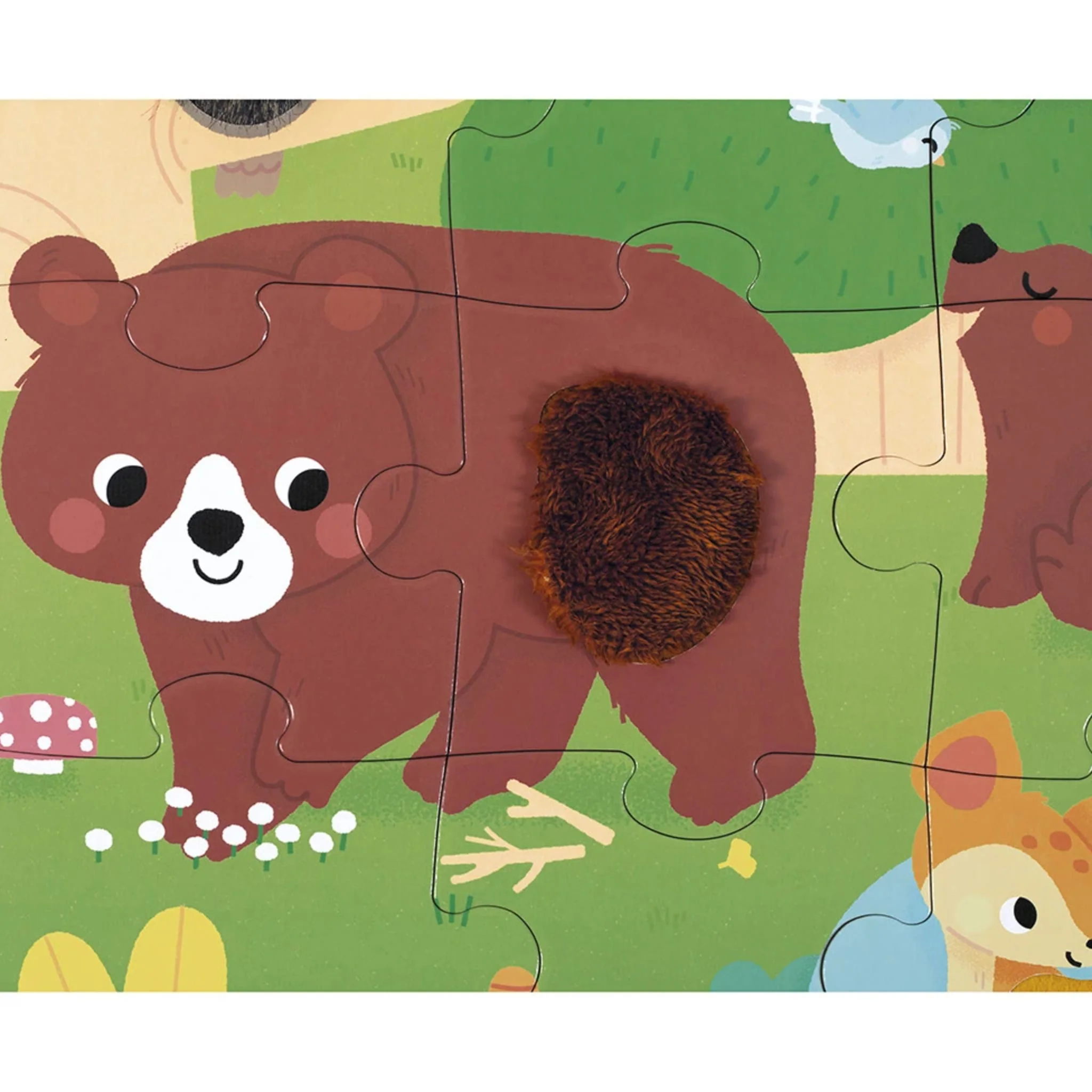 Casse-tĂȘte Tactile - Animaux de la ForĂȘt - Image 3