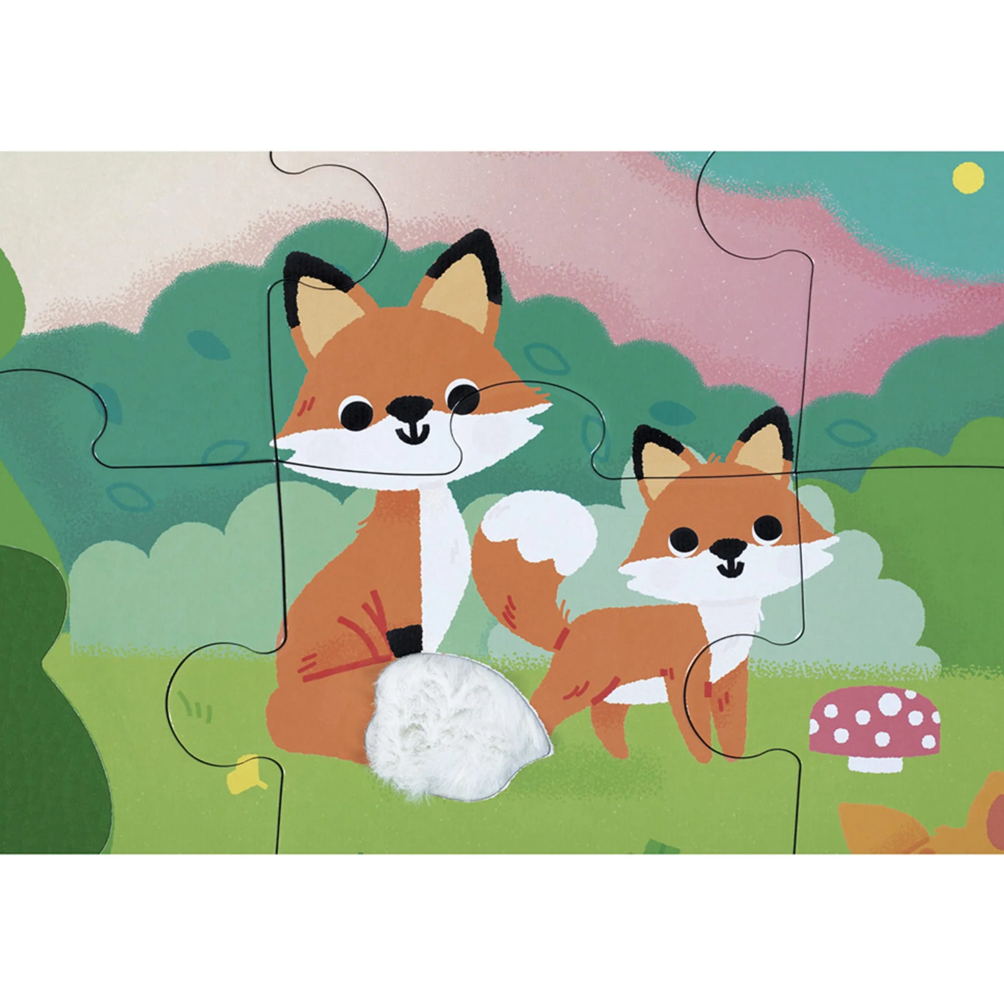 Casse-tĂȘte Tactile - Animaux de la ForĂȘt - Image 4