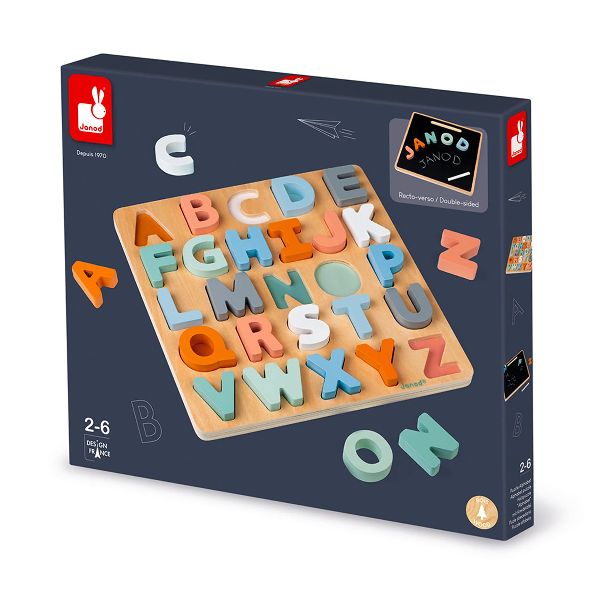 Casse-Tête Alphabet en Bois - Sweet Cocoon - Image 7