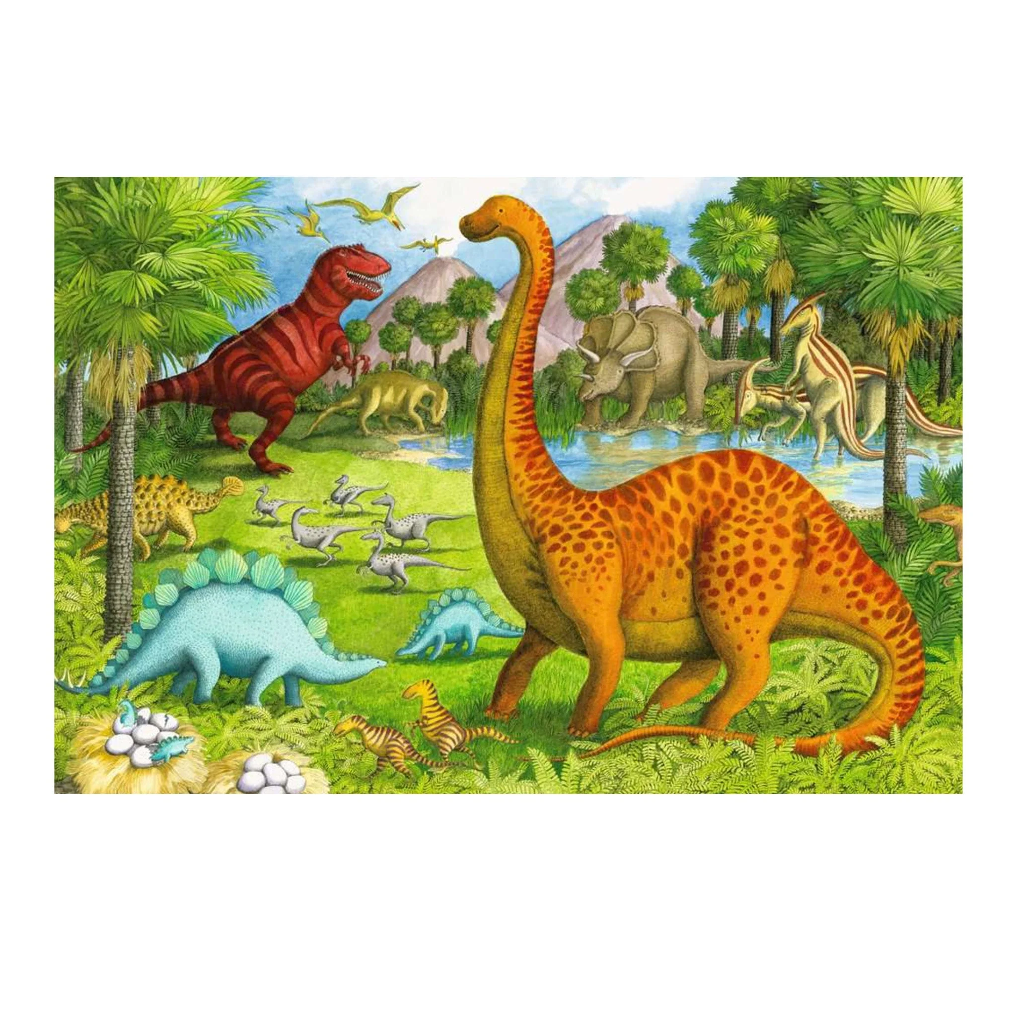 Casse-Tête de Plancher - Dinosaures - Image 2