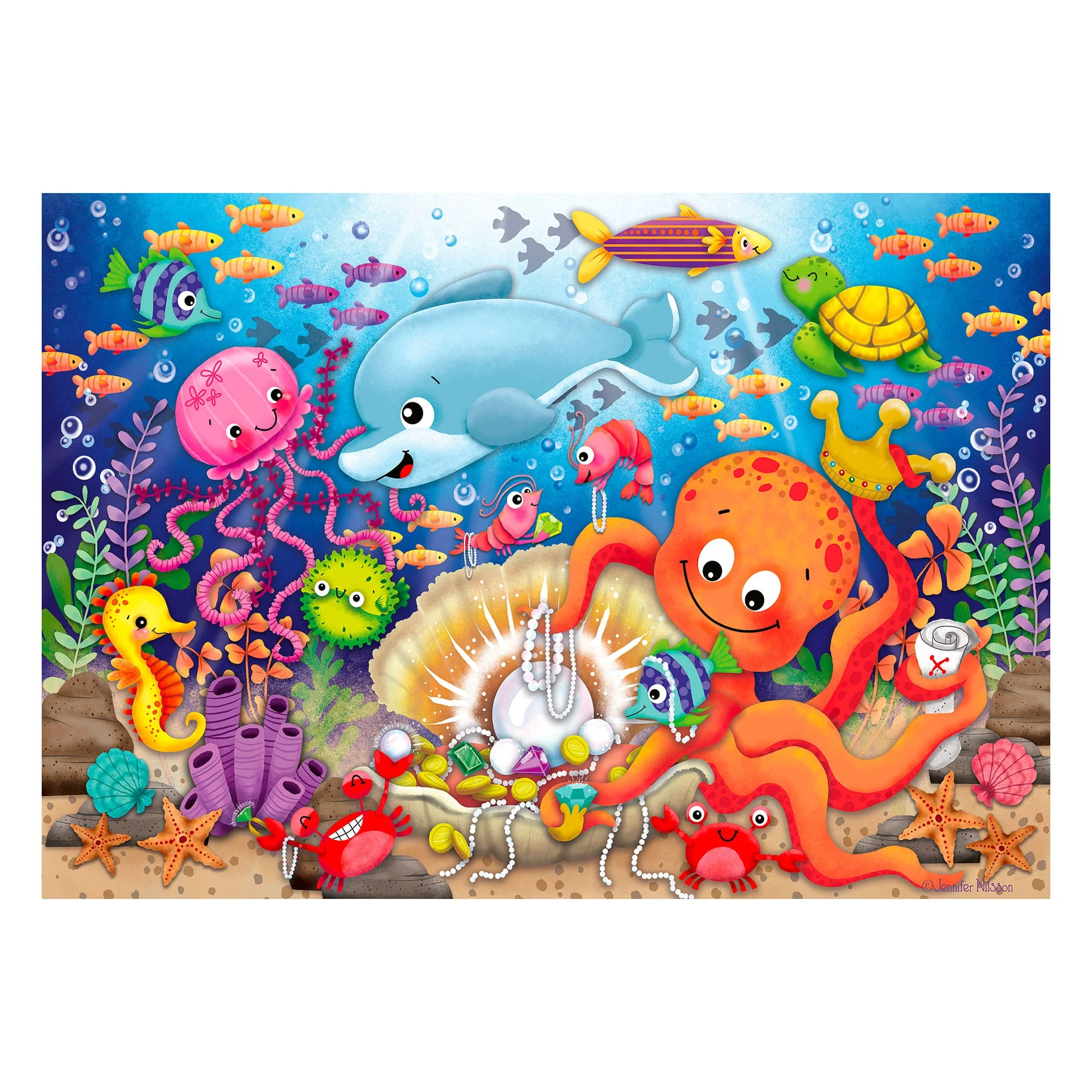 Casse-Tête de Plancher Géant - La Mer - Image 2