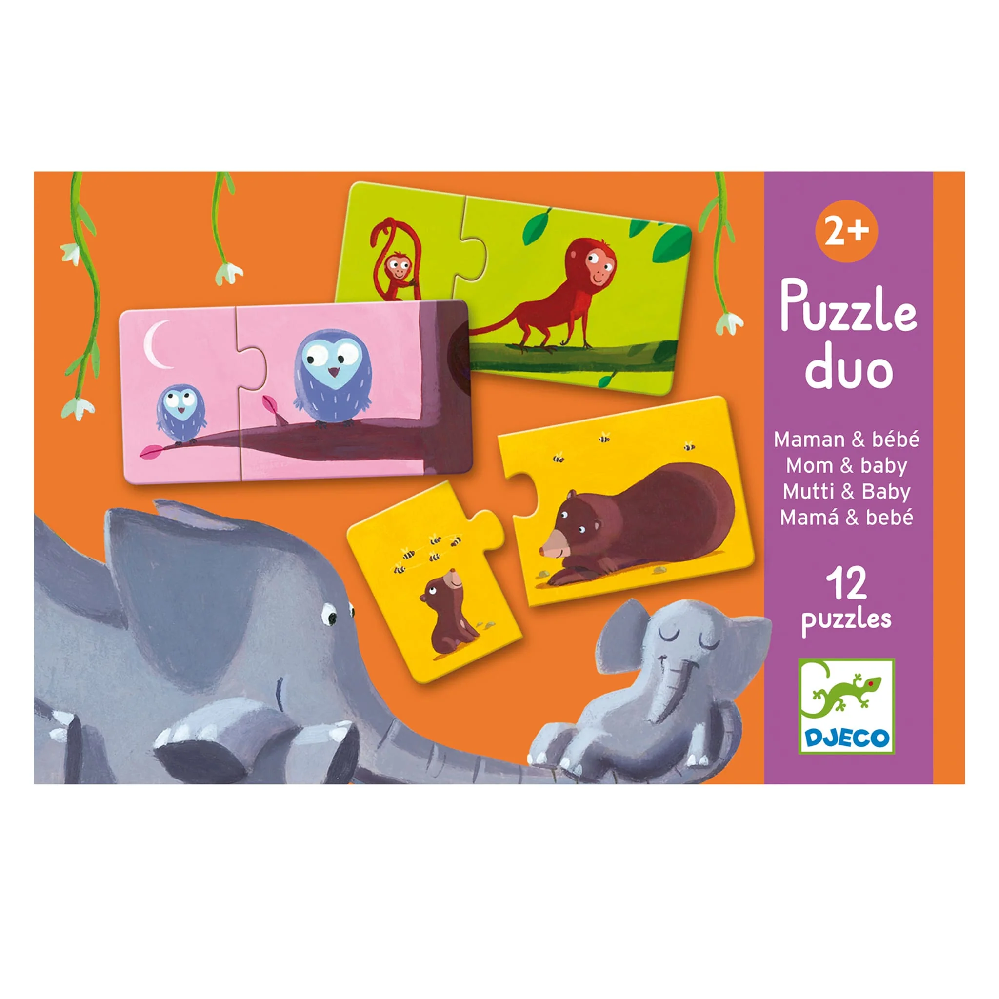 Puzzle duo - Maman et bébé - Image 4