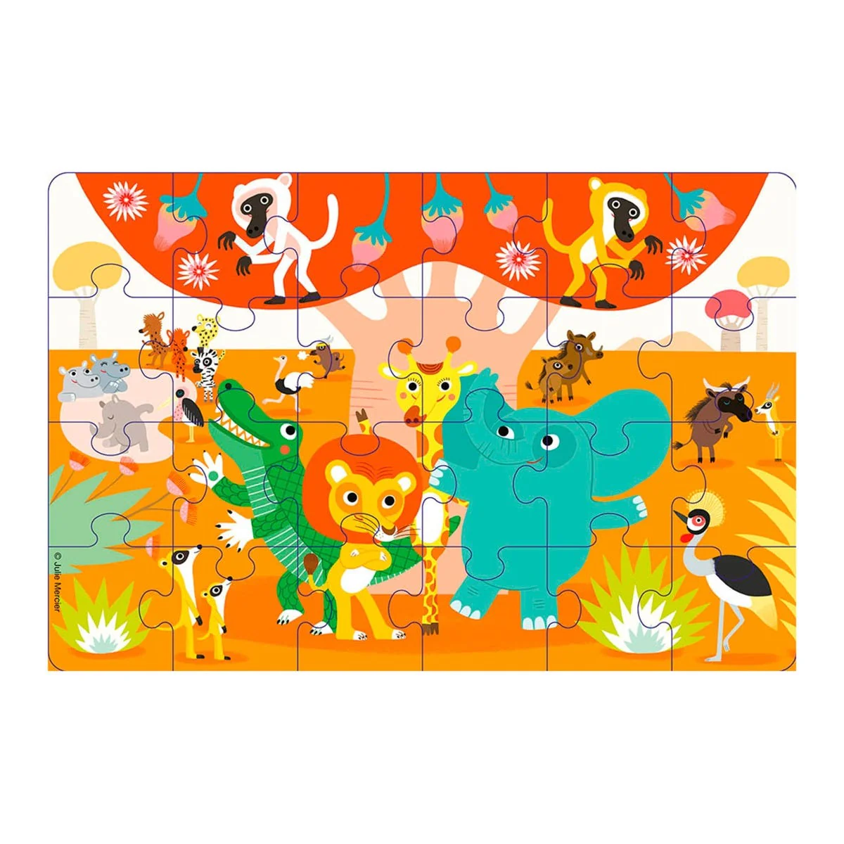 Casse-Tête 24 Pièces - Bienvenue dans la Savane - Image 4