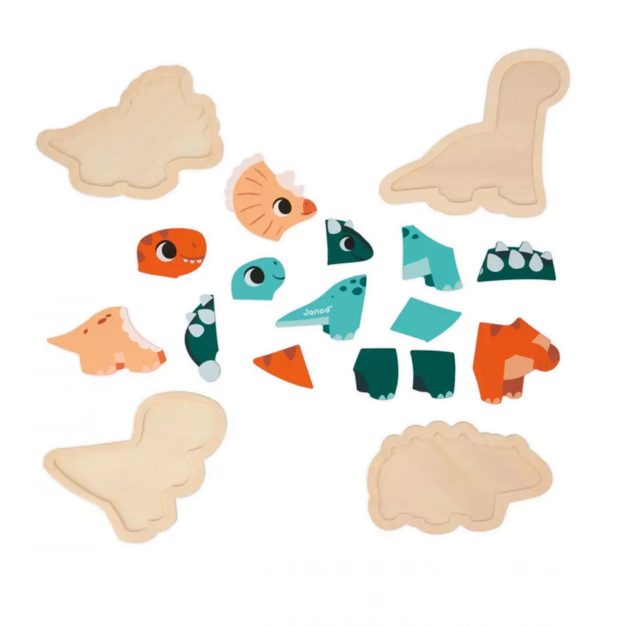 Casse-têtes en Bois - Dinosaures - Image 2