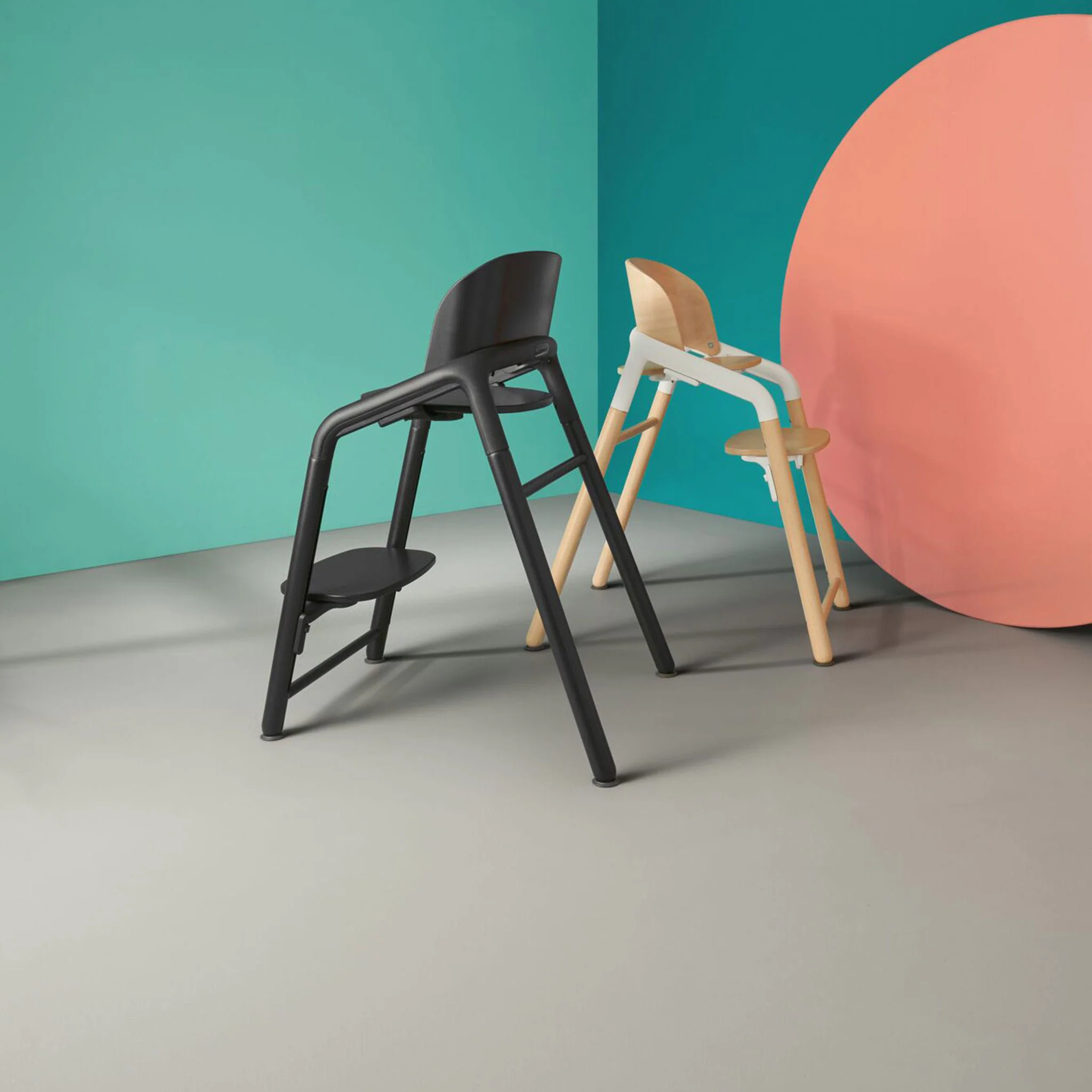 Chaise Haute Complète Giraffe - Naturel / Blanc - Image 18
