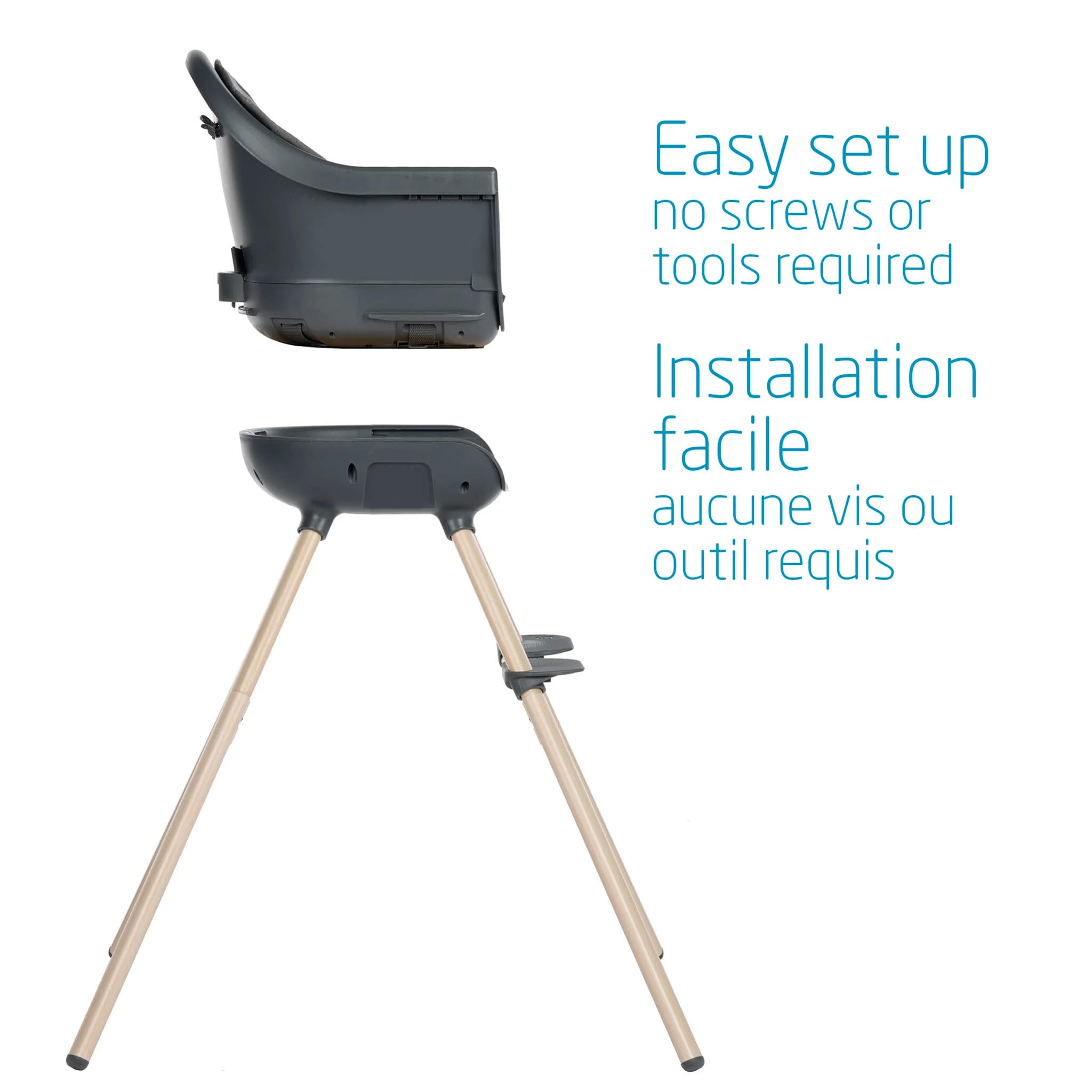 Chaise Haute Moa 8-en-1 - Beyond Graphite - Image 8