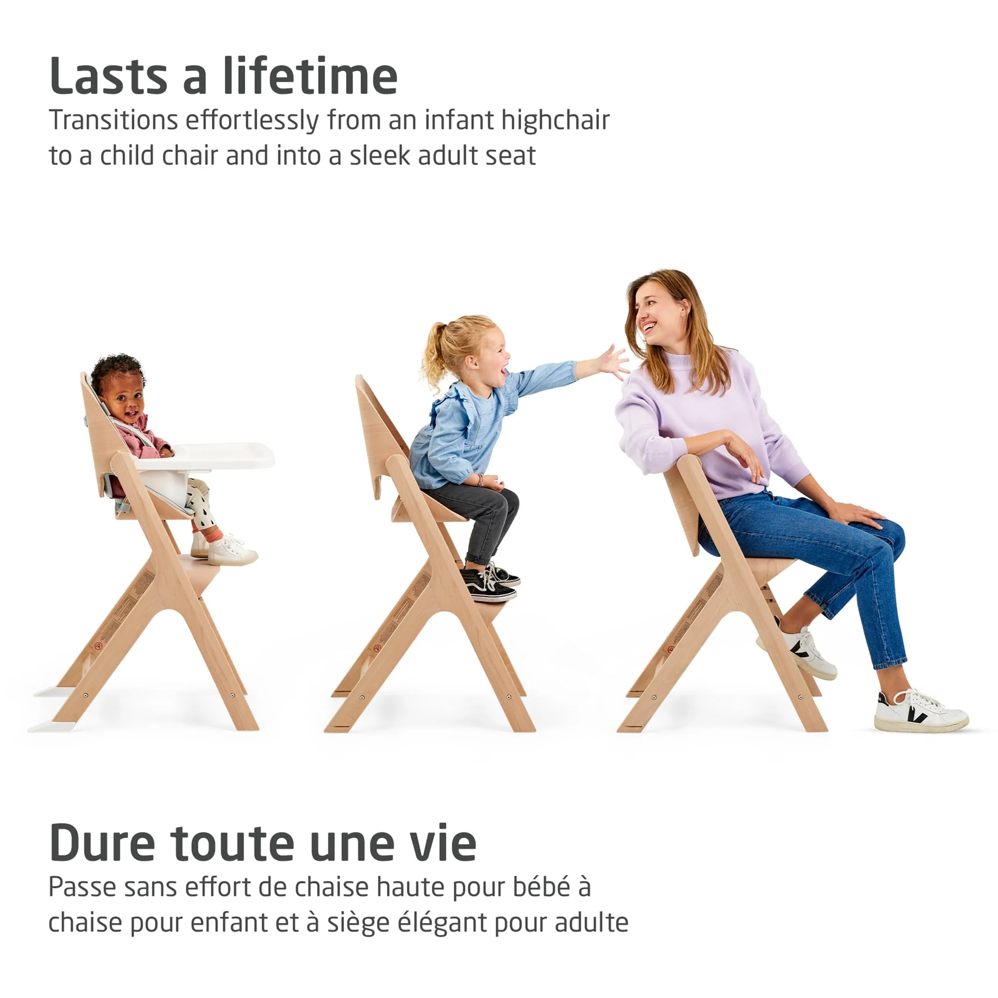 Chaise Haute Nesta - Classic Graphite - Image 11