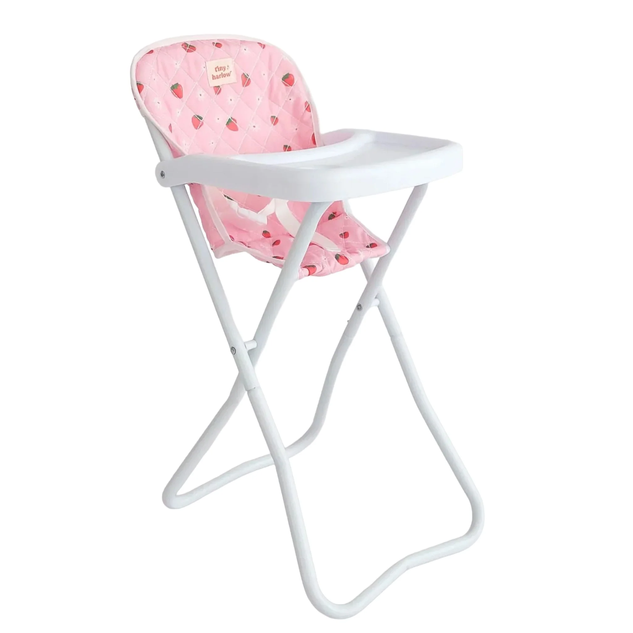 Chaise Haute Pour Poupée Fraise