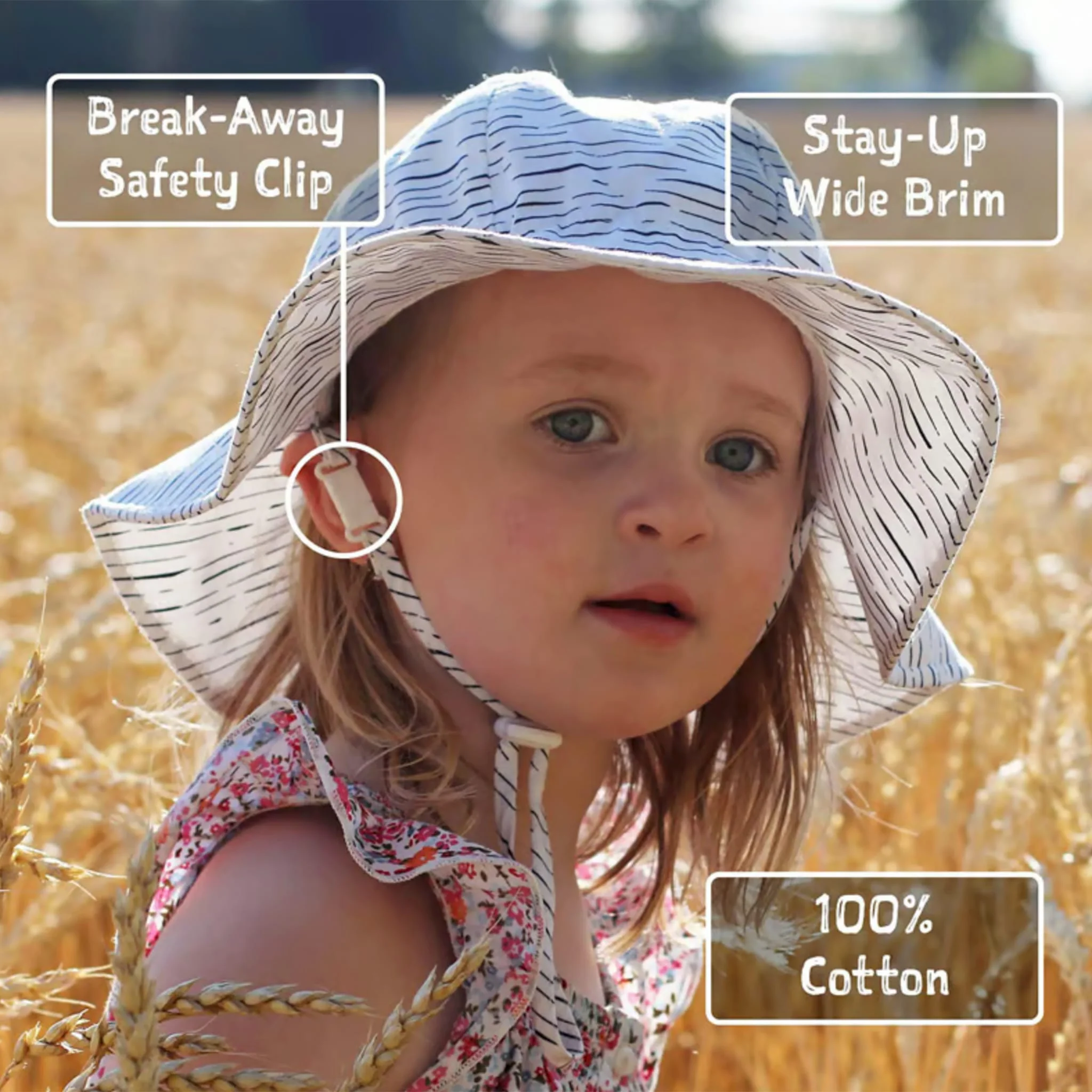 Chapeau Coton UV Daisy 0-24mois - Image 5