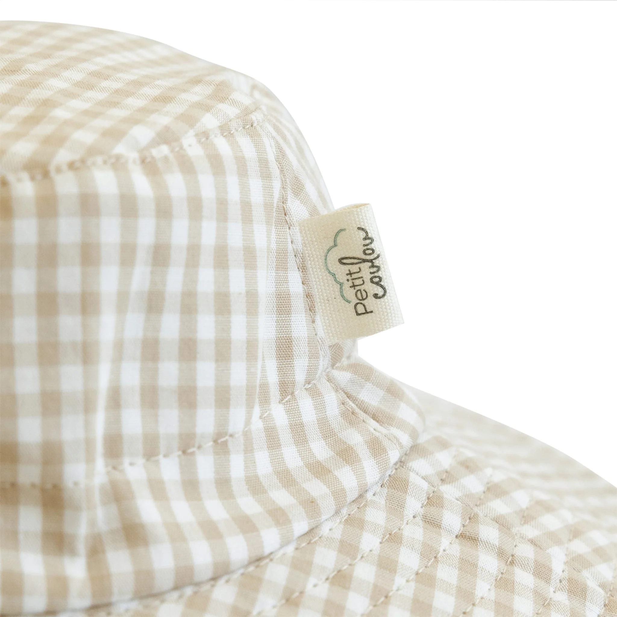 Chapeau UV 0-6m - Crème et Beige - Image 6