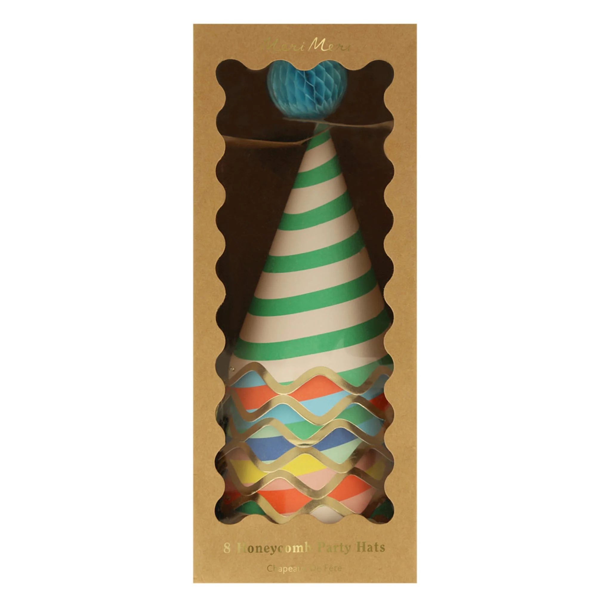 Chapeaux de Fête À Rayures (8) - Icônes Rétro - Image 2