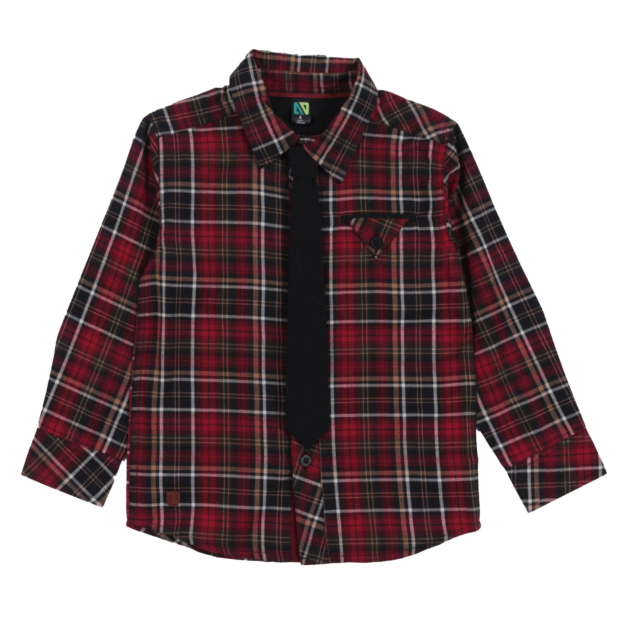 Chemise Carreaux Chic 2-12ans - Image 2