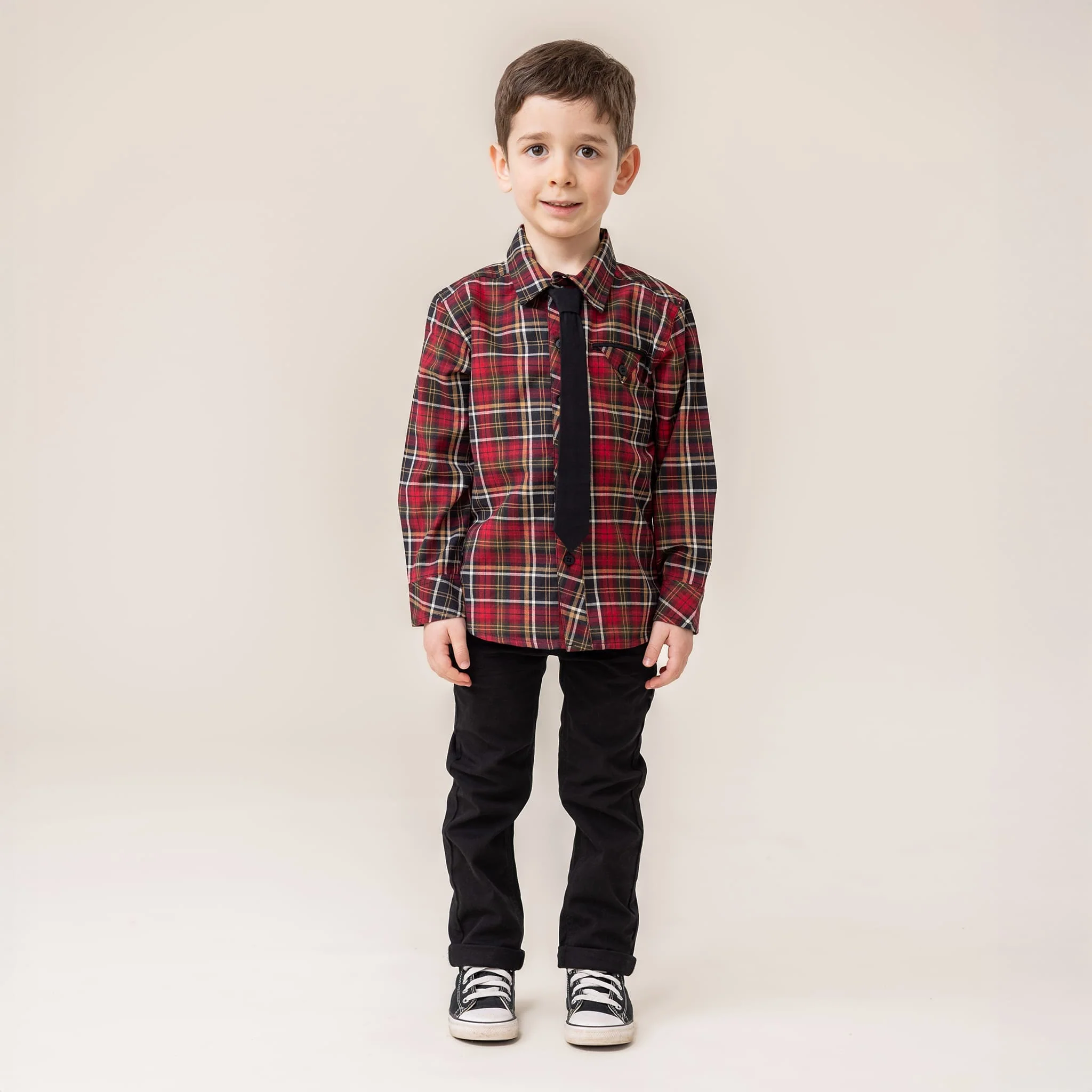 Chemise Carreaux Chic 2-12ans - Image 3