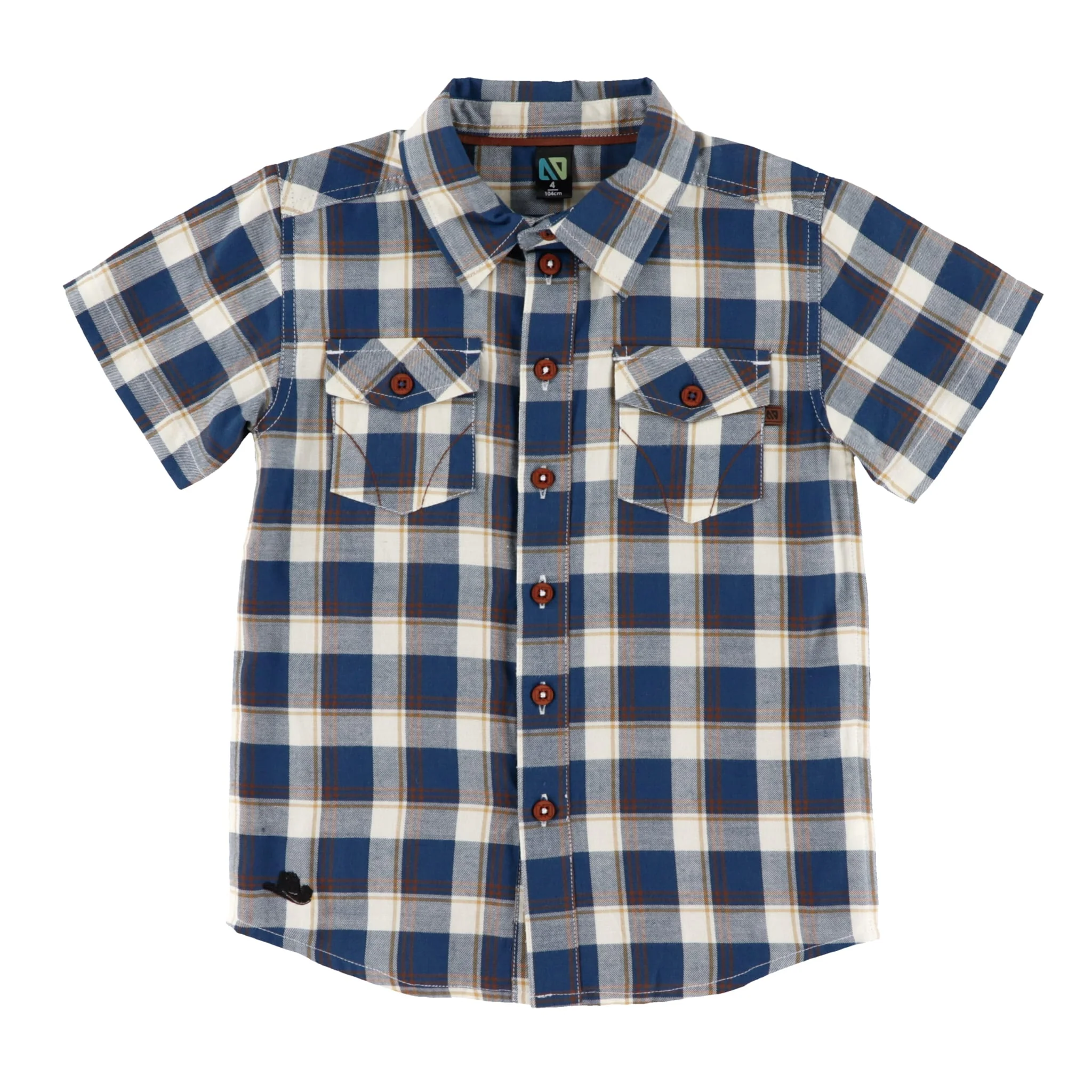 Chemise Carreaux Ouest 2-12ans