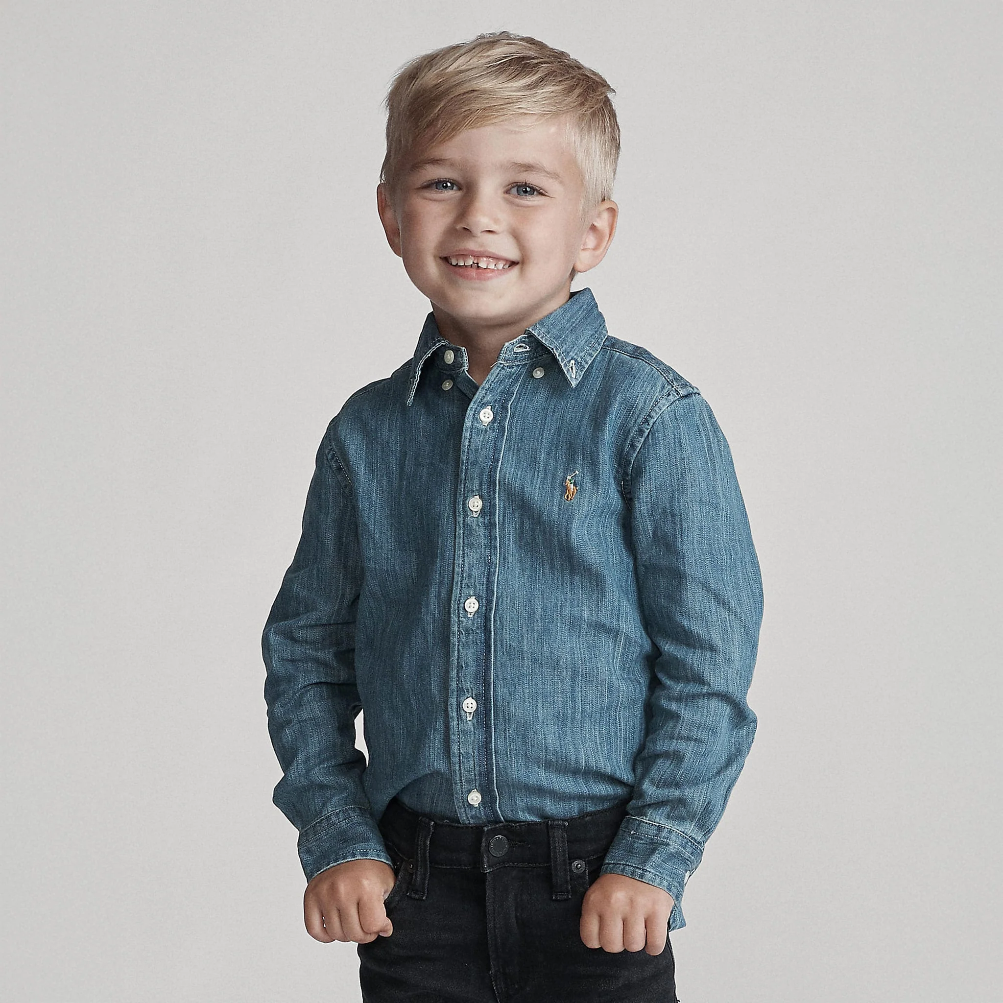 Chemise Chambray 2-7ans - Image 2