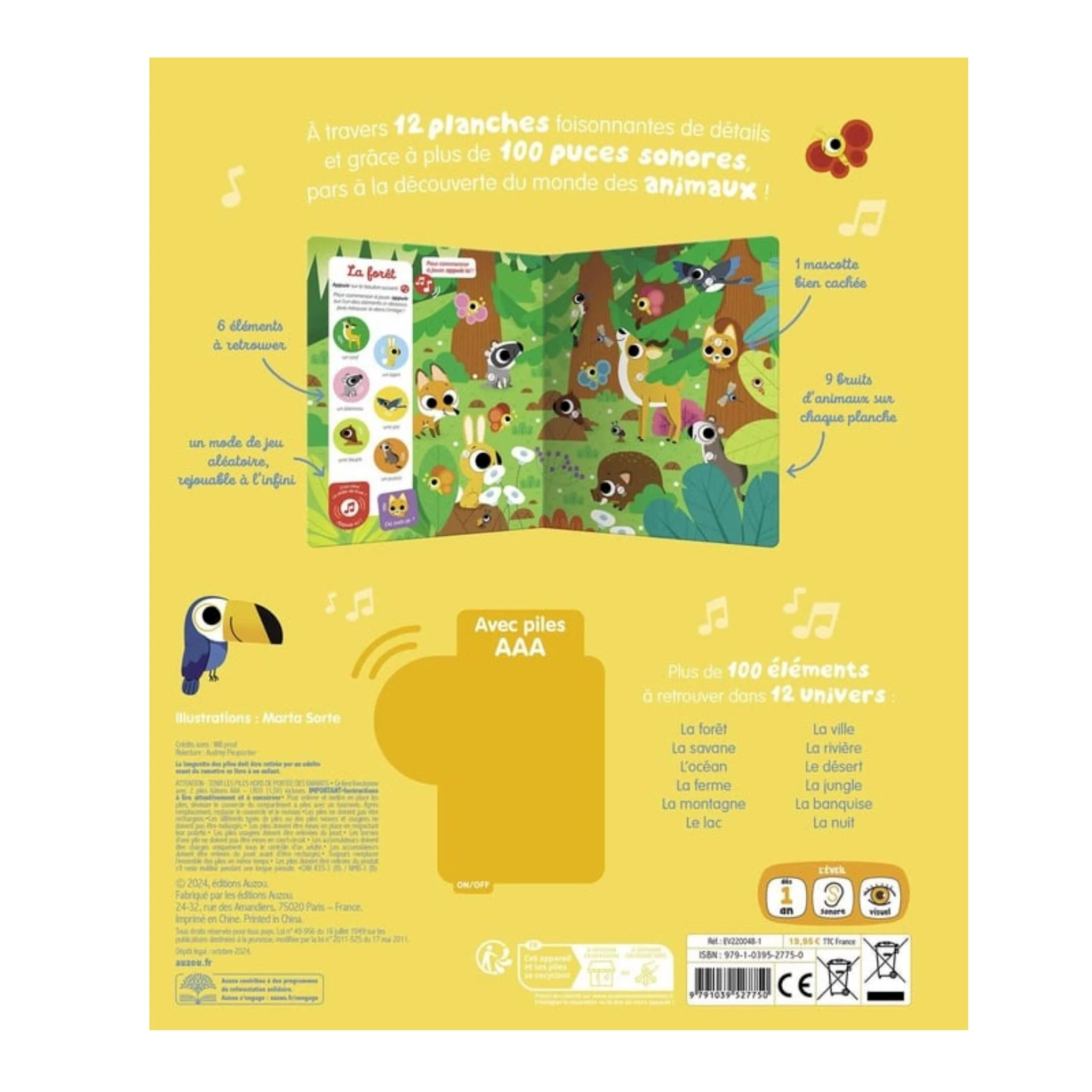 Cherche et trouve des tout-petits sonore : les animaux - Image 2
