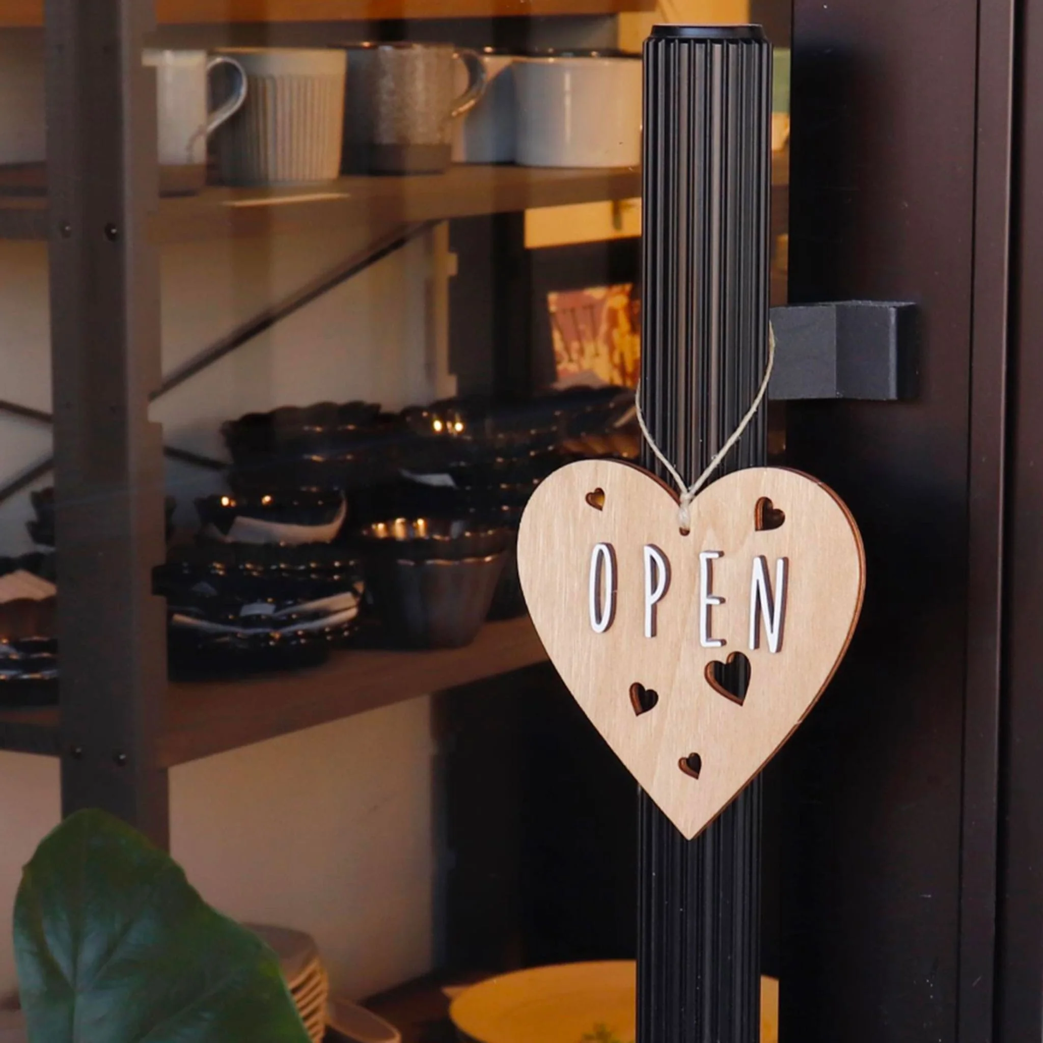 Coeur Personnalisé - Bois - Image 3