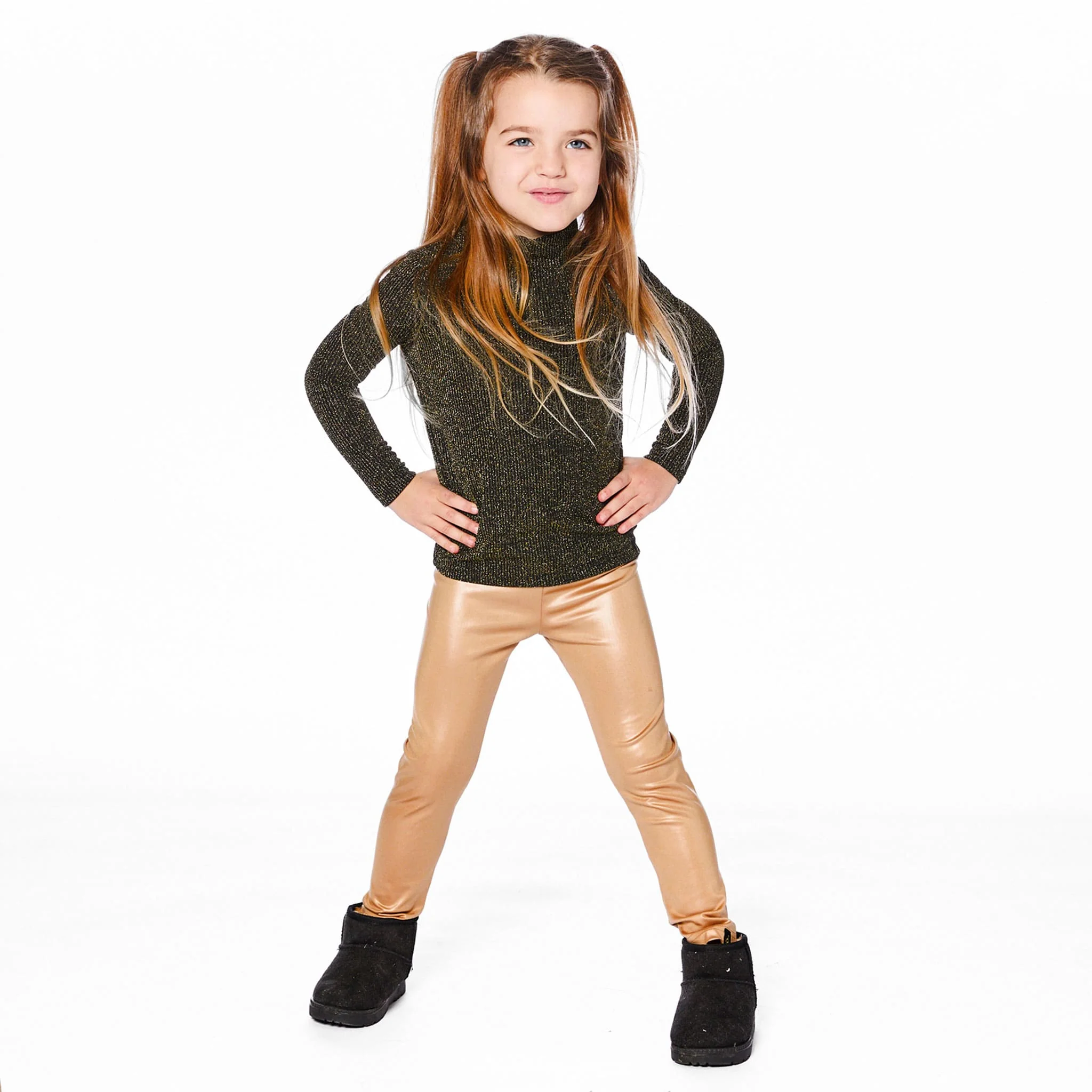 Col Roulé Brillant Noël 3-6ans