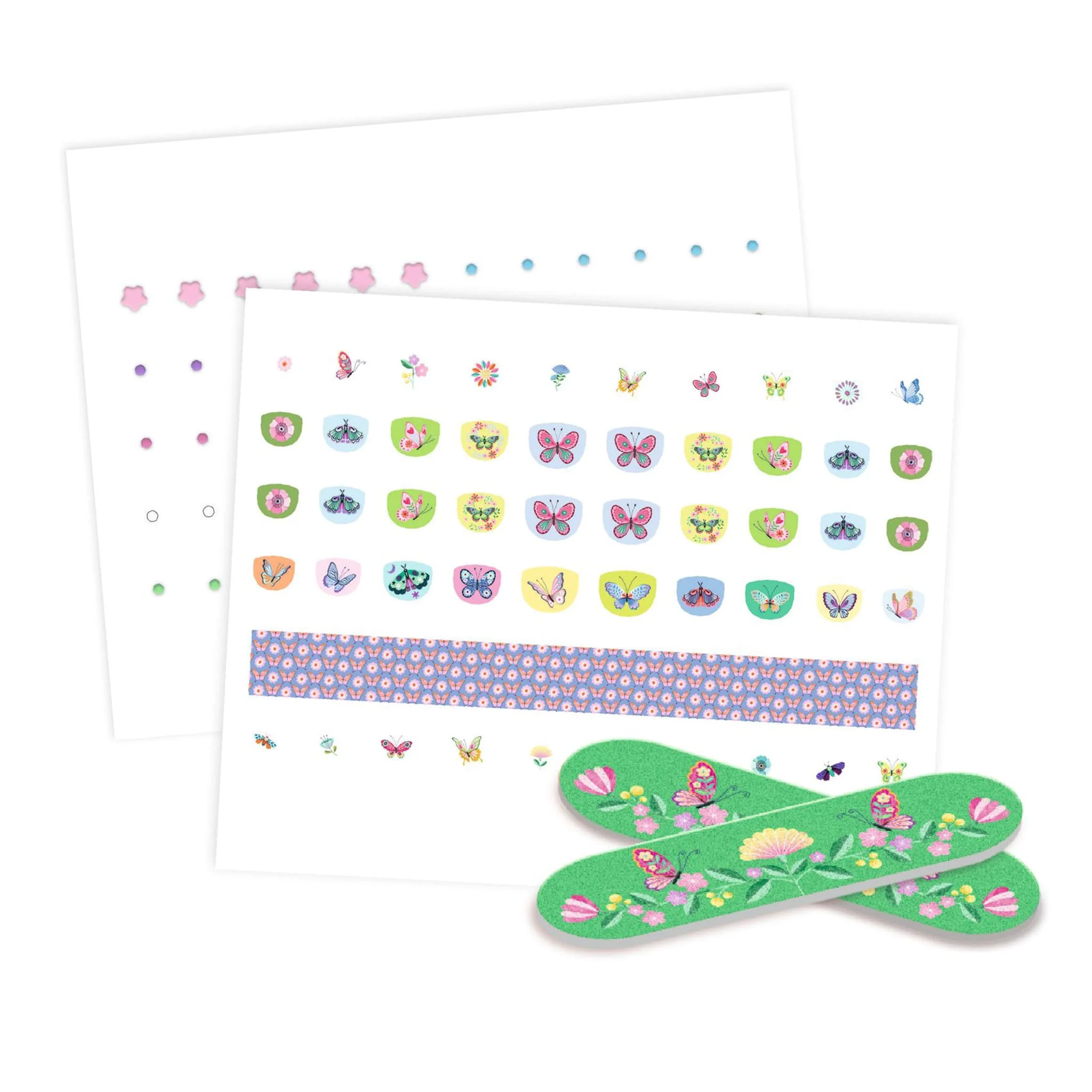 Collants À Ongles - Papillons de Printemps - Image 2