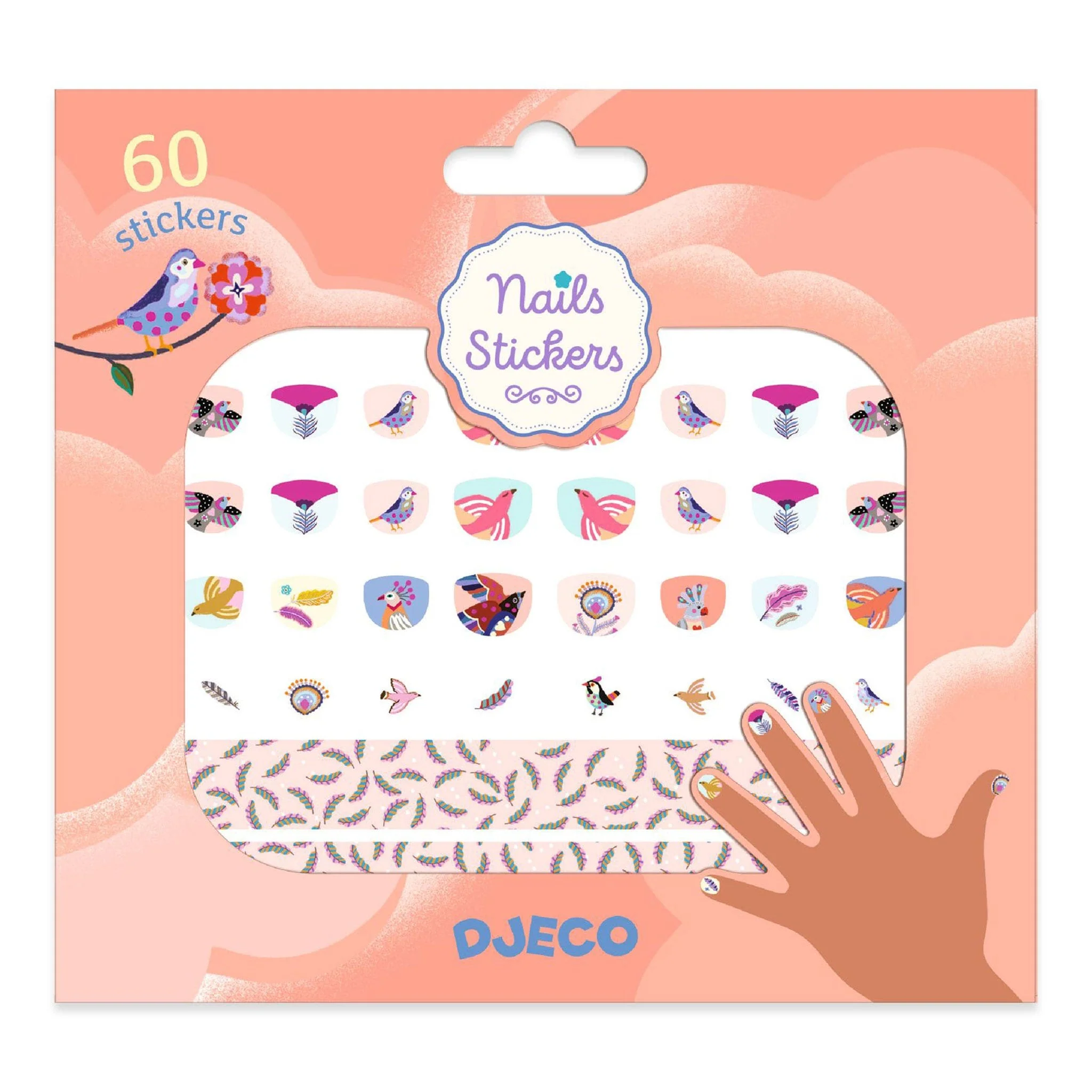Collants à Ongles - Plumes