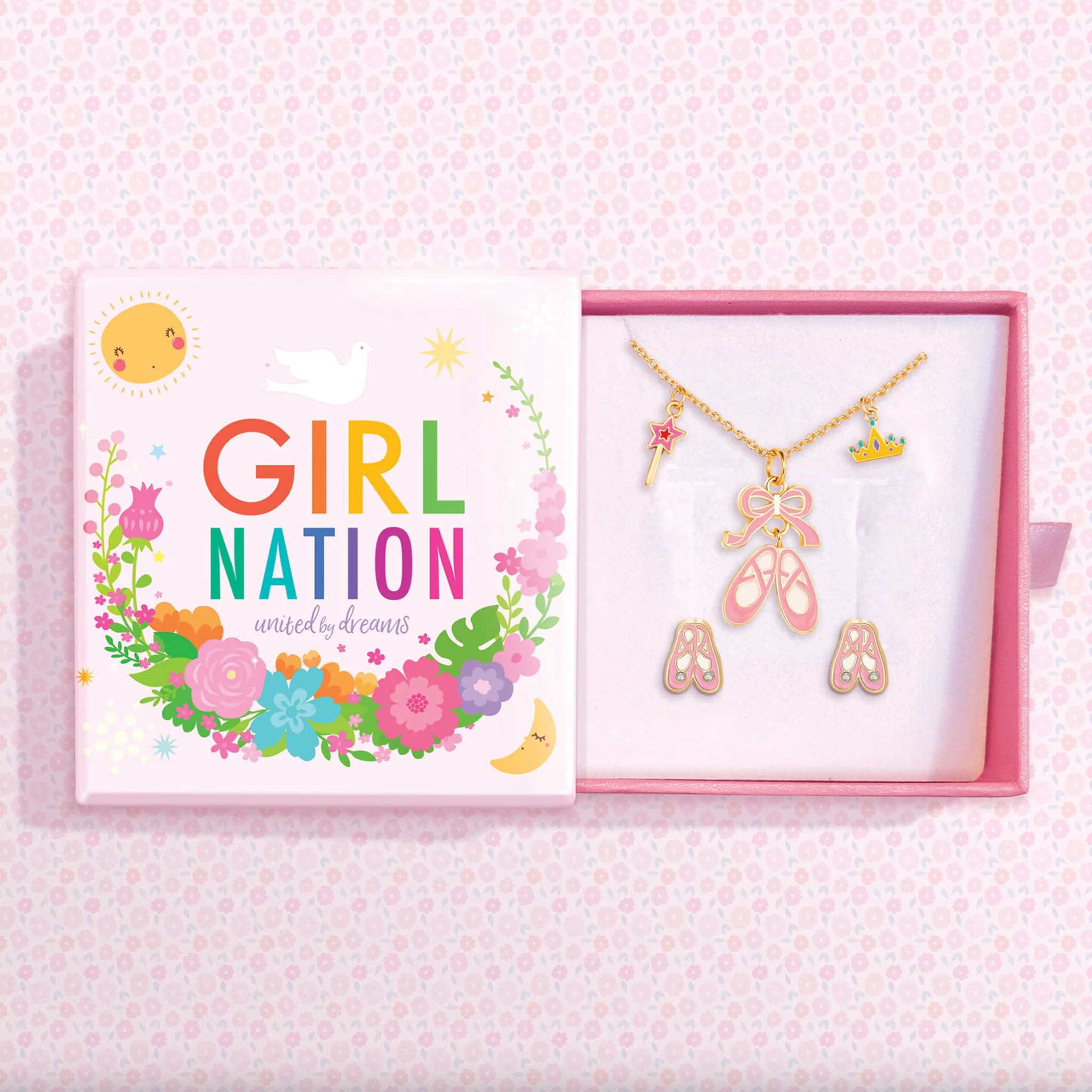 Coffret Cadeau Collier et Boucles d'oreilles de fantaisie - Ballet